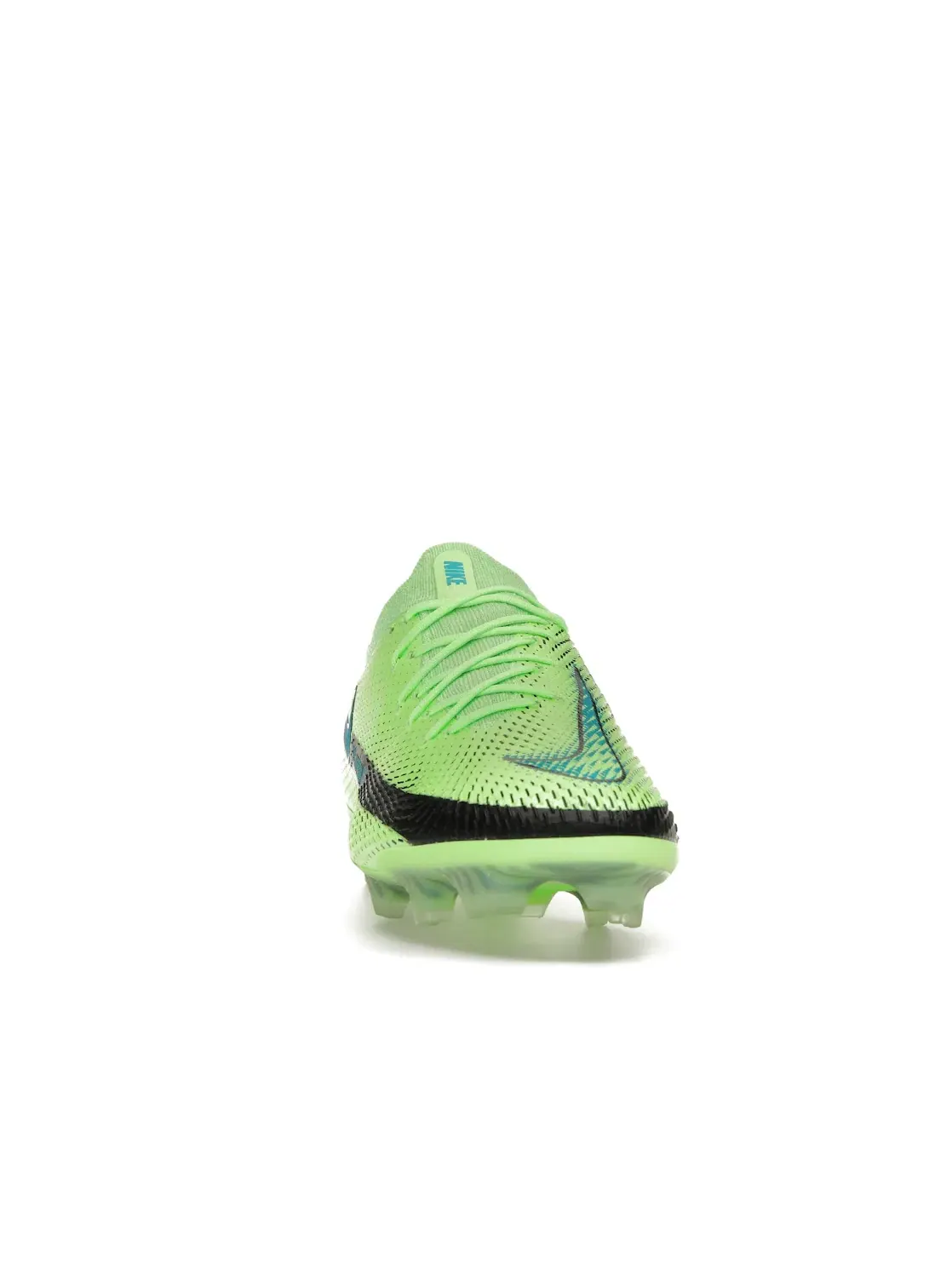 Мужские бутсы с высоким верхом Nike Phantom GT Elite FG, Lime Glow Aquamarine — изображение 2 из 4