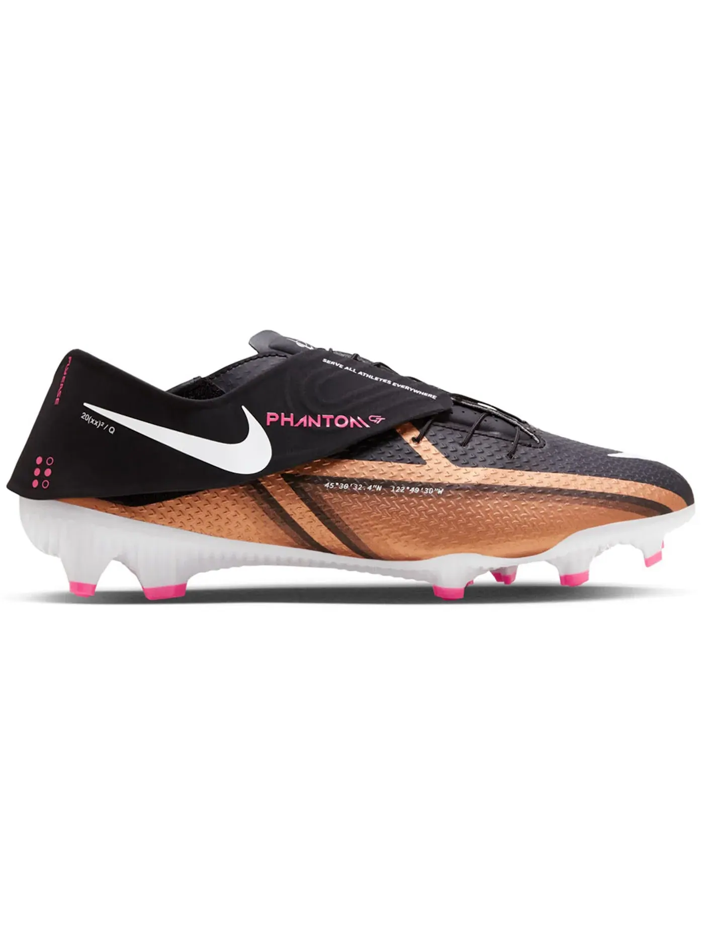 Мужские бутсы Nike Phantom GT2 Academy FlyEase MG — изображение 1 из 3, золотистый