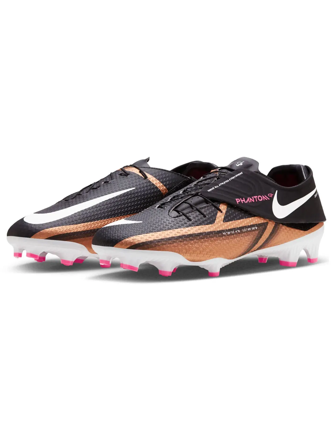 Мужские бутсы Nike Phantom GT2 Academy FlyEase MG — изображение 2 из 3, золотистый
