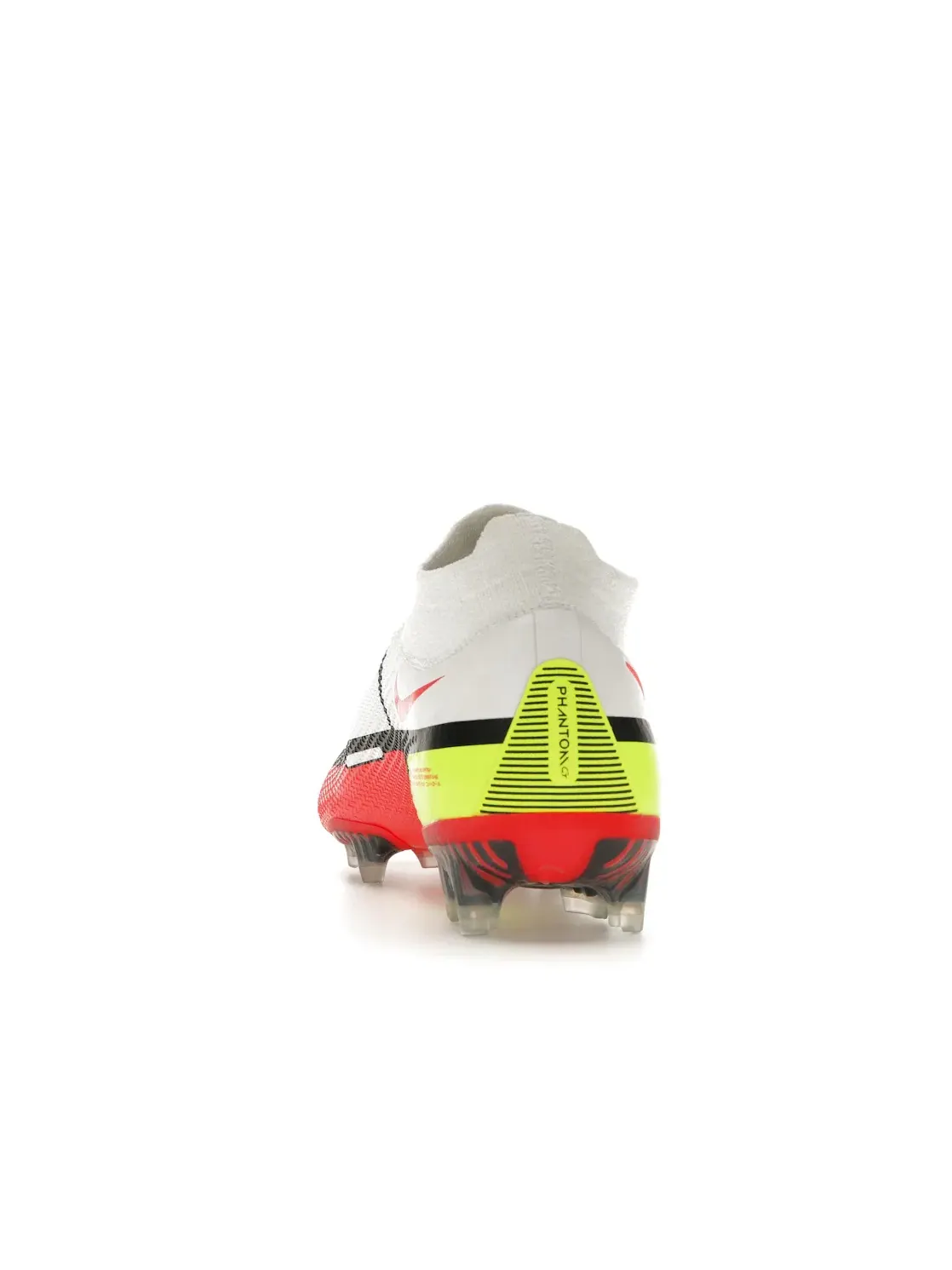 Мужские бутсы с высоким верхом Nike Phantom GT2 Dynamic Fit Elite FG — изображение 4 из 4, белый//яркий