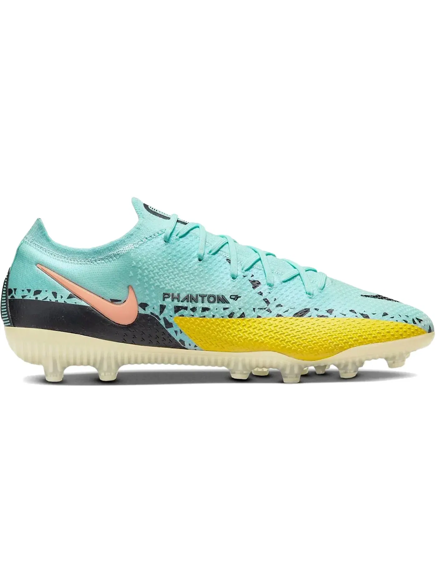 Мужские бутсы с длинным рукавом Nike Phantom GT2 Elite AG Pro Nike — изображение 1 из 1, желтый//черный