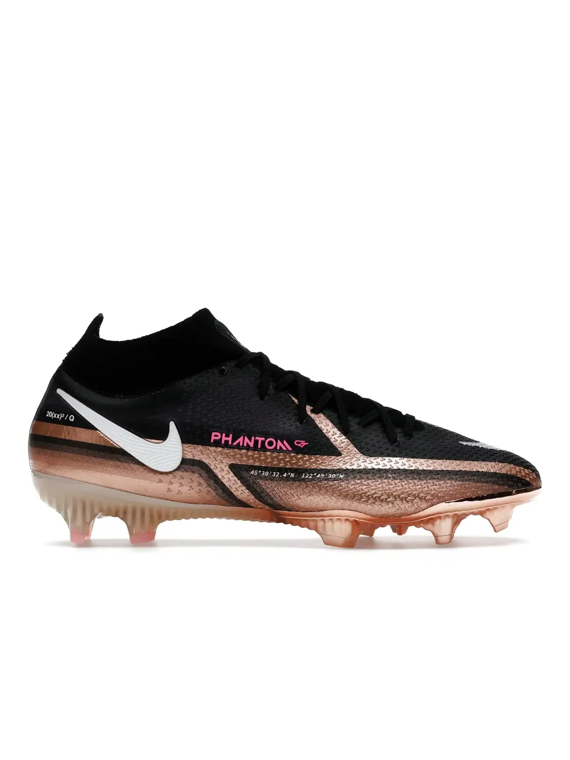 Мужские бутсы Nike Phantom GT2 Elite DF FG — изображение 1 из 4, металлик/черный/белый