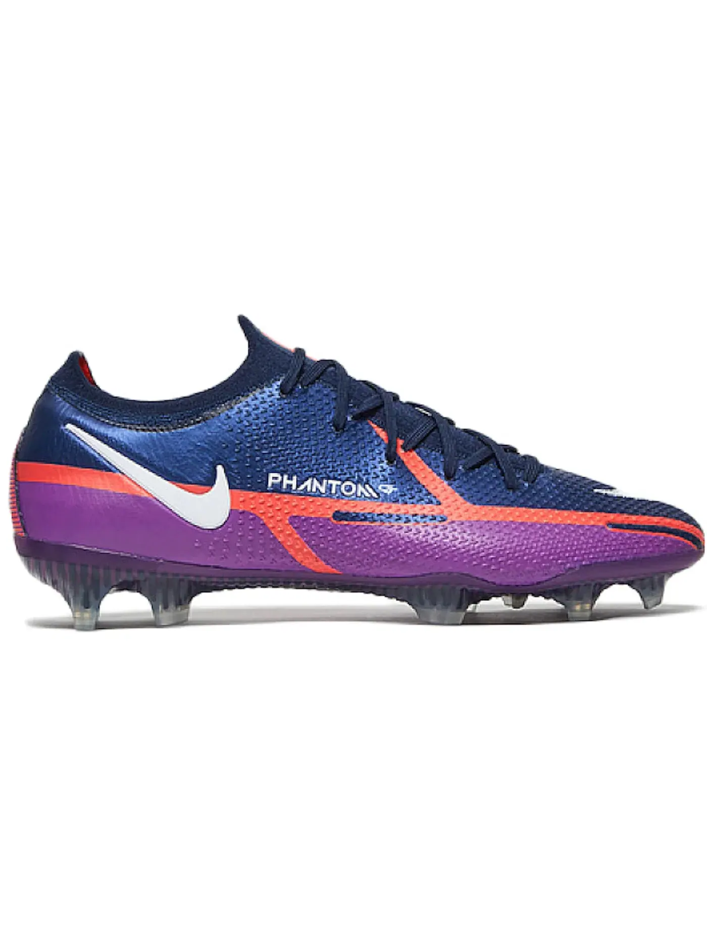 Мужские бутсы с высоким верхом Nike Phantom GT2 Elite FG — изображение 1 из 1, синий/фиолетовый/красный