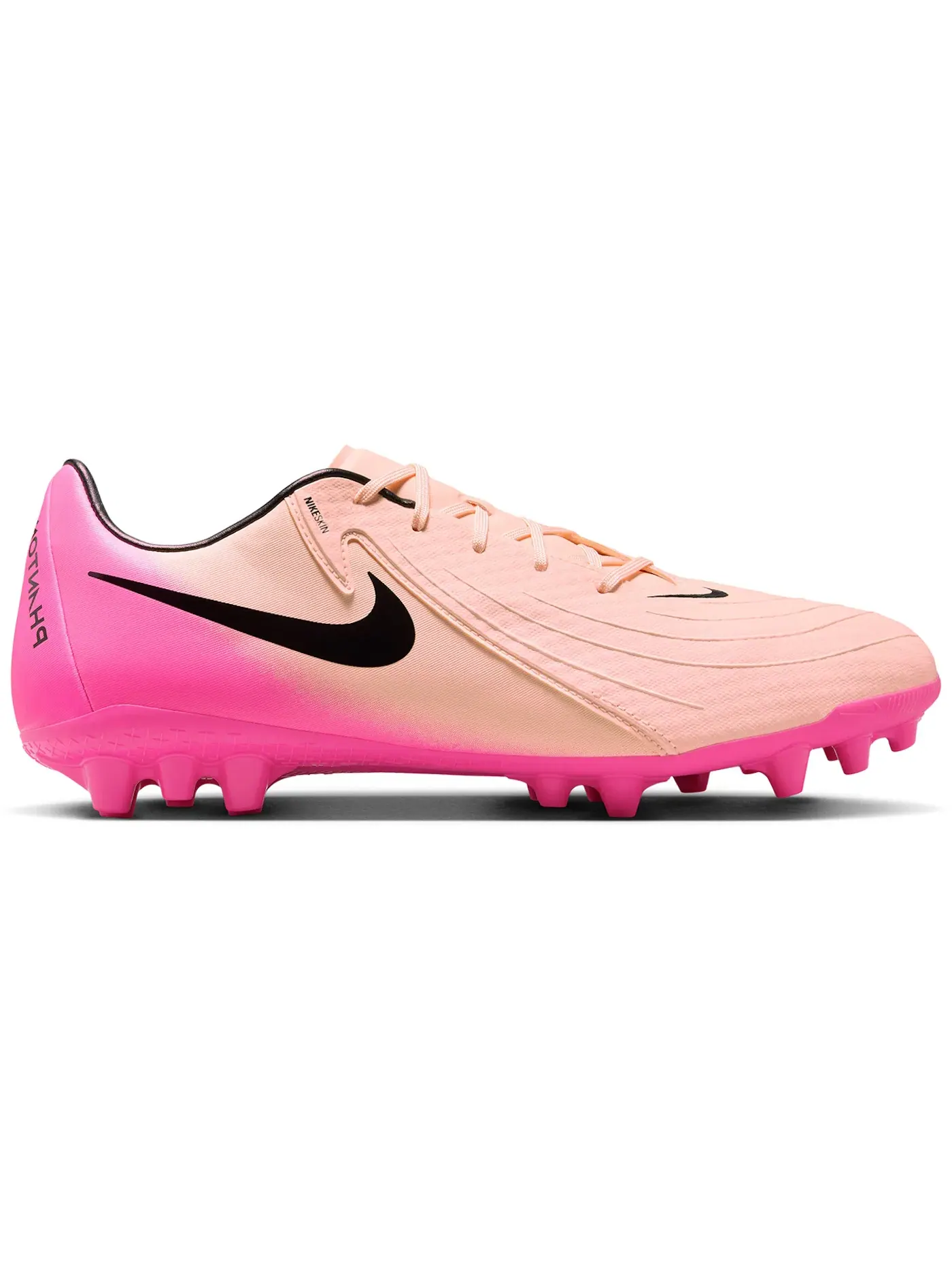 Мужские бутсы с искусственным покрытием Nike Phantom GX 2 Academy AG — изображение 1 из 1, розовый/черный