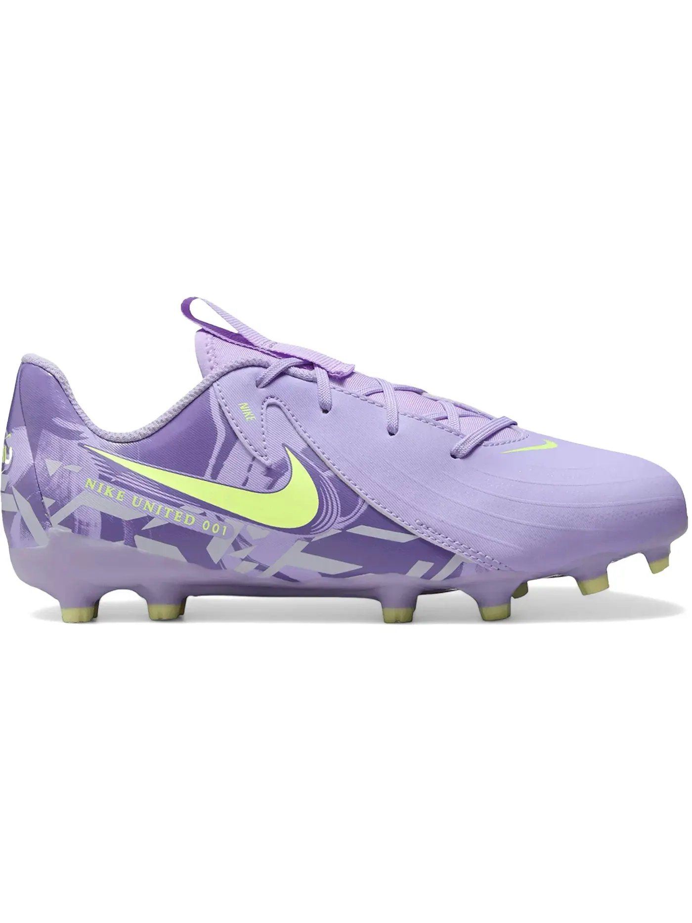Детские бутсы Nike Phantom GX 2 Academy FG/MG — изображение 1 из 1, фиолетовый