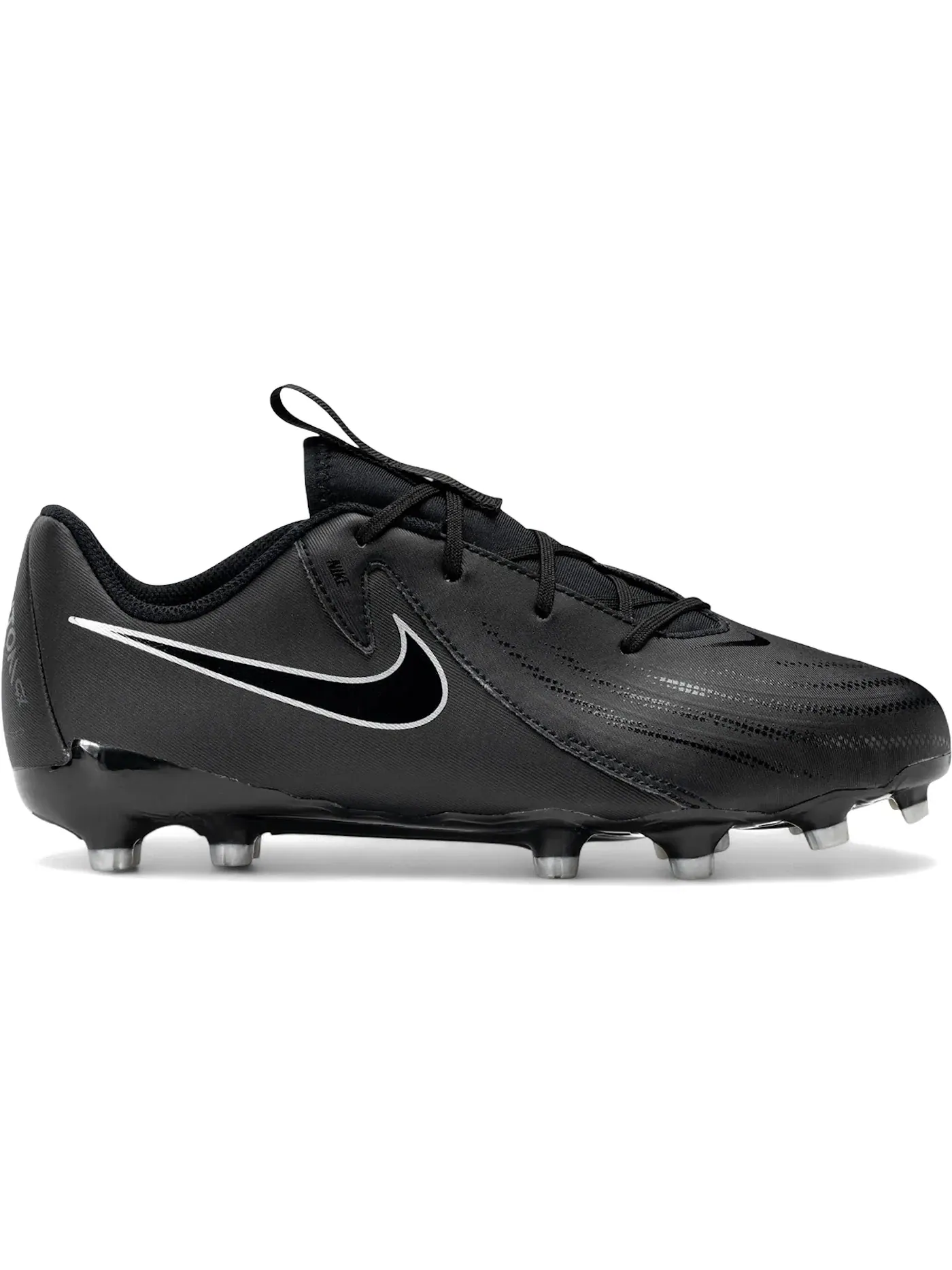 Детские бутсы Nike Phantom GX 2 Academy MG — изображение 1 из 1, черный/черный