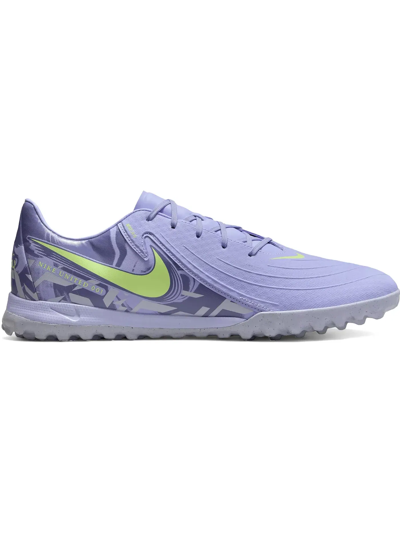 Мужские бутсы Nike Phantom GX 2 Academy TF — изображение 1 из 1, фиолетовый