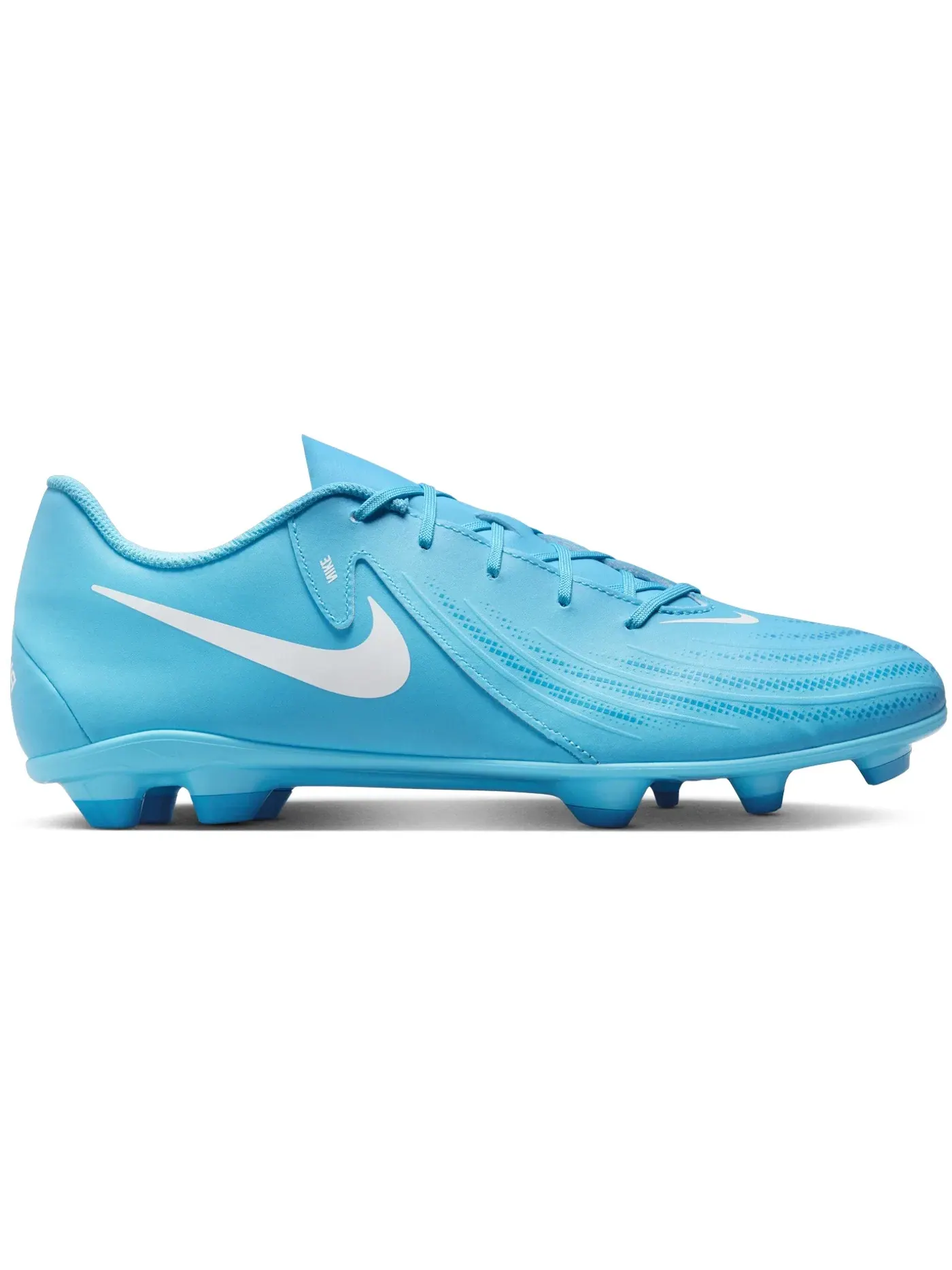 Мужские бутсы с грунтозацепами Nike Phantom GX 2 Club MG — изображение 1 из 1, синий/белый