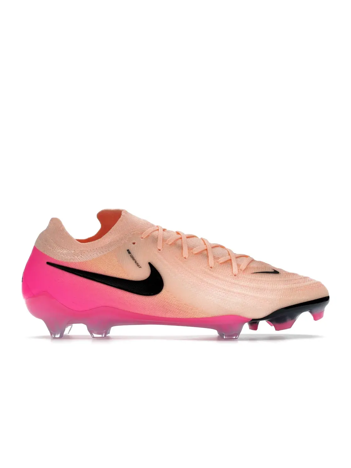 Мужские бутсы для футбола с высокими характеристиками Nike Phantom GX 2 Elite FG — изображение 1 из 4, розовый/черный