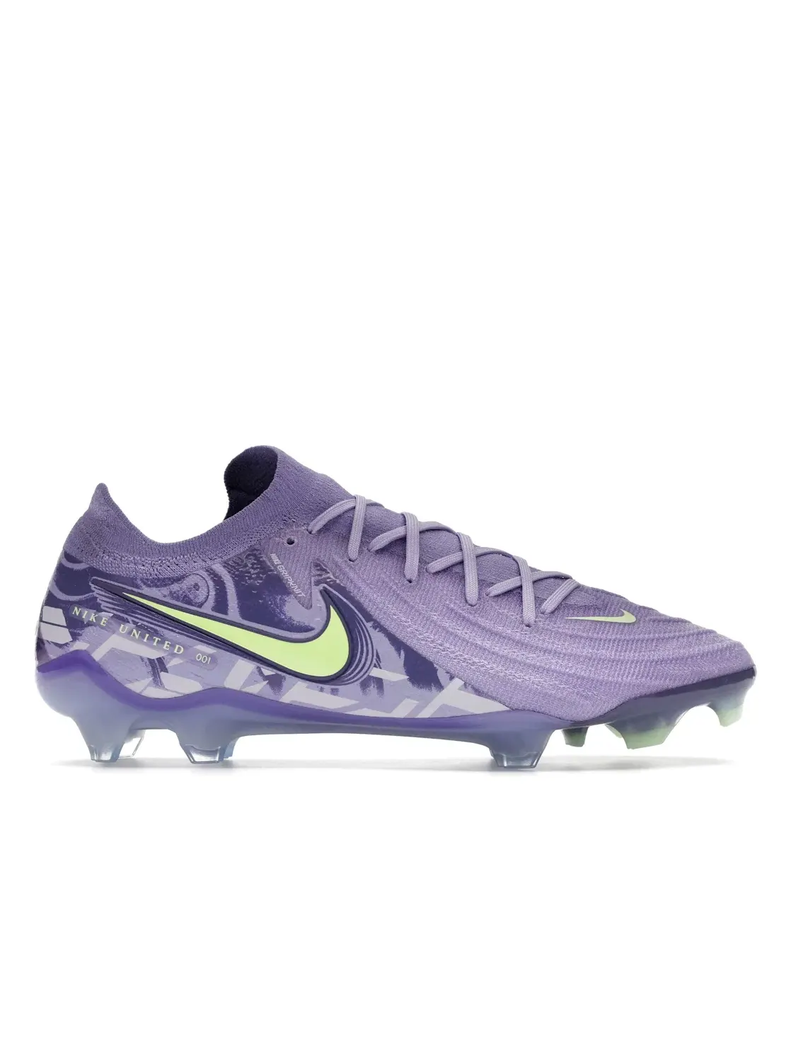 Мужские бутсы с высокой поддержкой Nike Phantom GX 2 Elite FG — изображение 1 из 4, фиолетовый