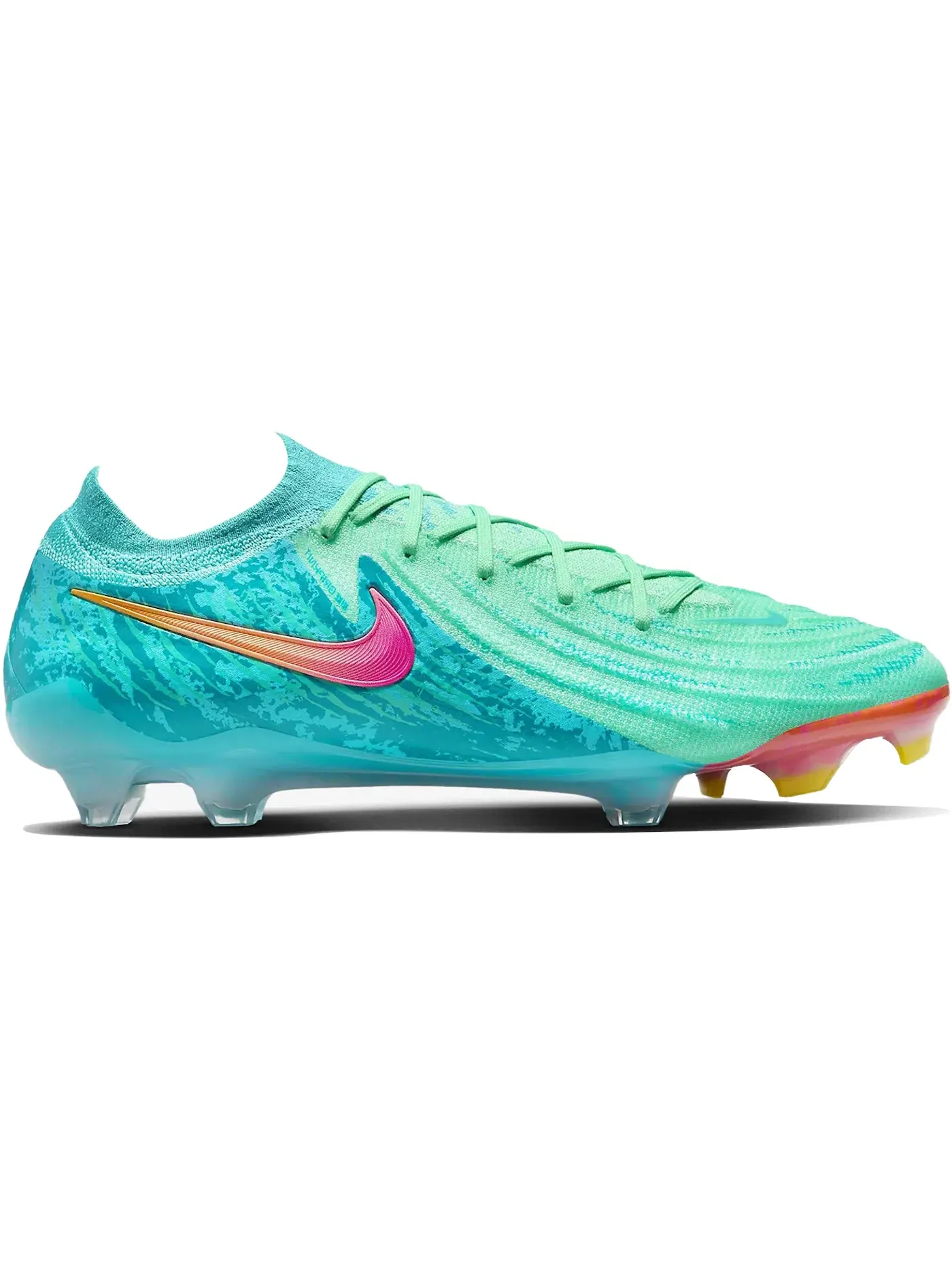 Мужские бутсы Nike Phantom GX 2 Elite LV8 FG — изображение 1 из 1, зеленый/черный
