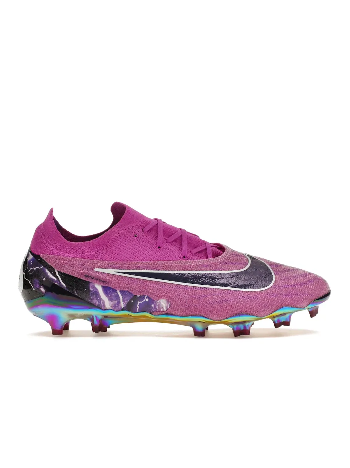 Мужские бутсы с высокой поддержкой Nike Phantom GX Elite SE FG, Fuchsia Dream/Barely Grape — изображение 1 из 4