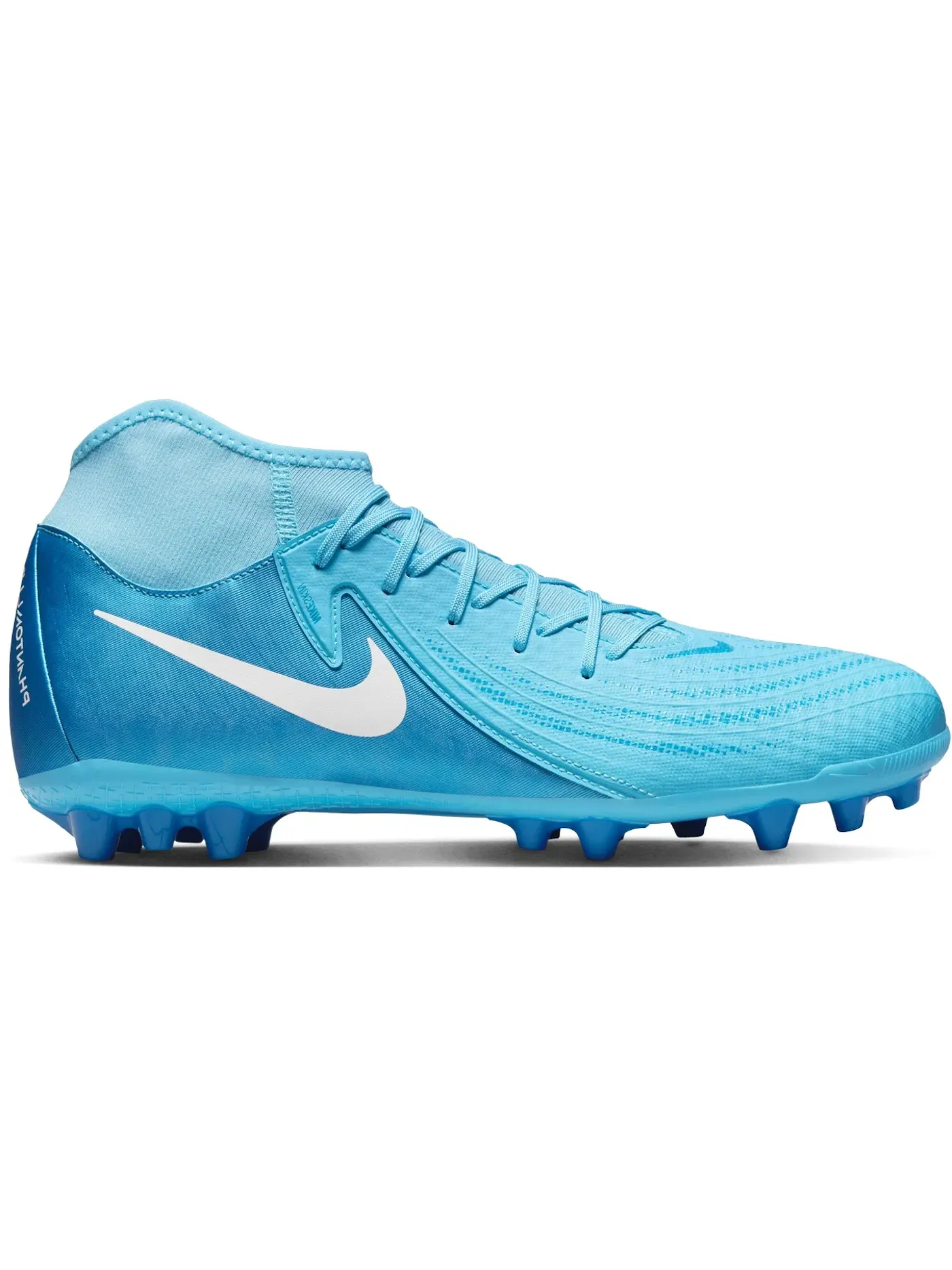 Мужские бутсы с AG-подошвой Nike Phantom Luna 2 Academy AG — изображение 1 из 1, синий белый