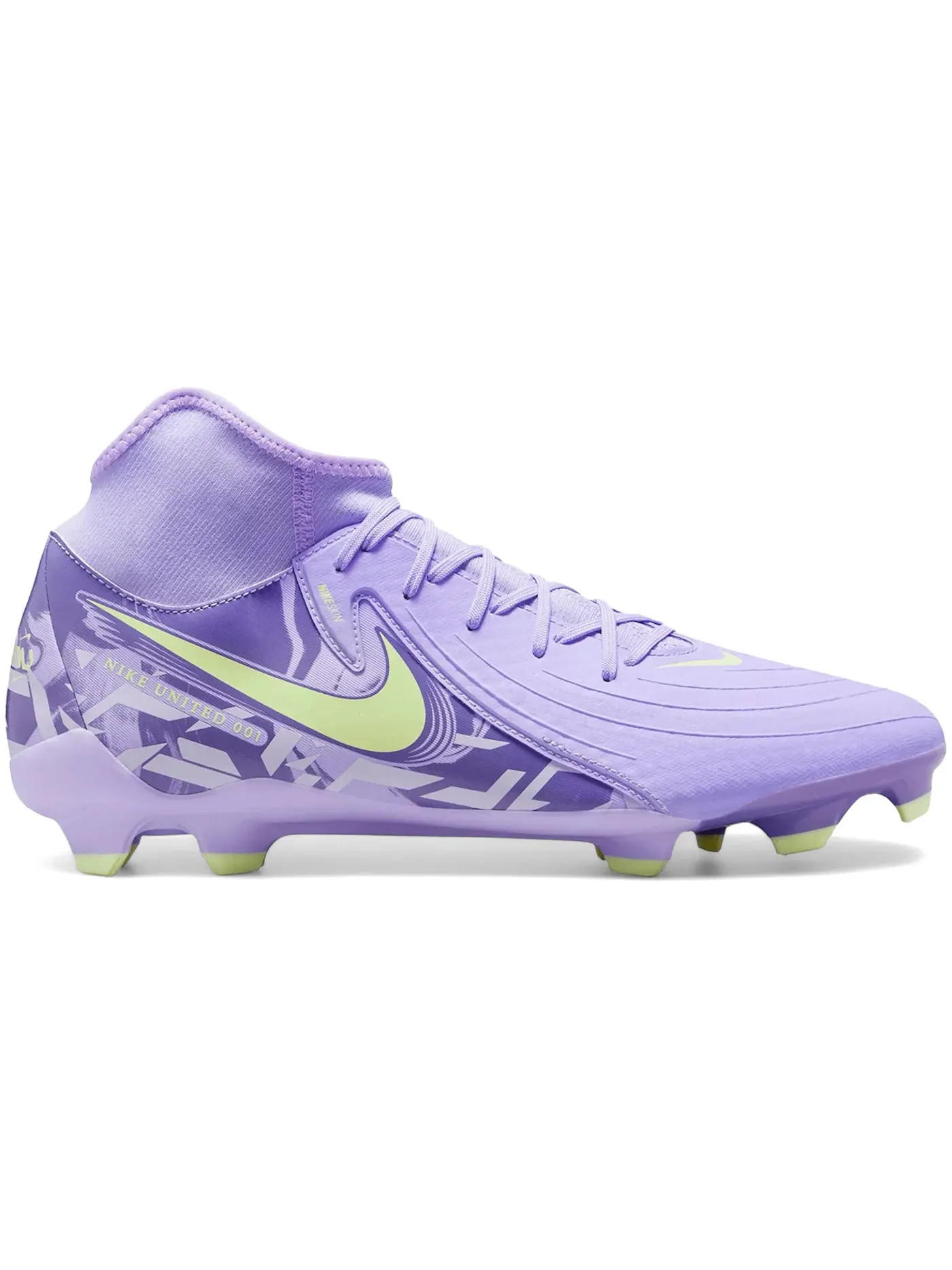 Мужские бутсы Nike Phantom Luna 2 Academy FG/MG — изображение 1 из 1, фиолетовый