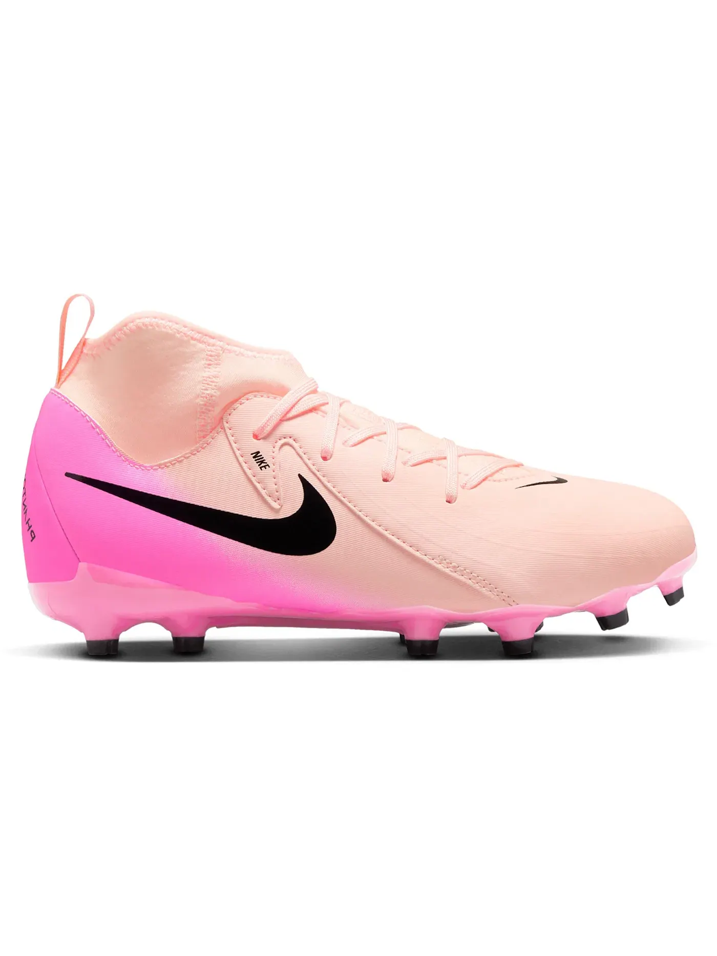 Детские бутсы Nike Phantom Luna 2 Academy FG — изображение 1 из 1, розовый черный