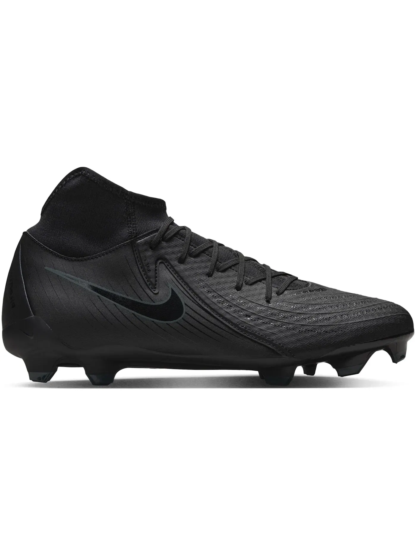 Мужские бутсы Nike Phantom Luna 2 Academy MG — изображение 1 из 1, черный/глубокий/черный