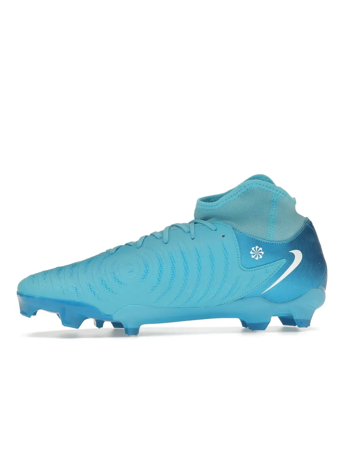 Мужские бутсы с высоким верхом Nike Phantom Luna 2 Academy MG — изображение 3 из 4, синий белый