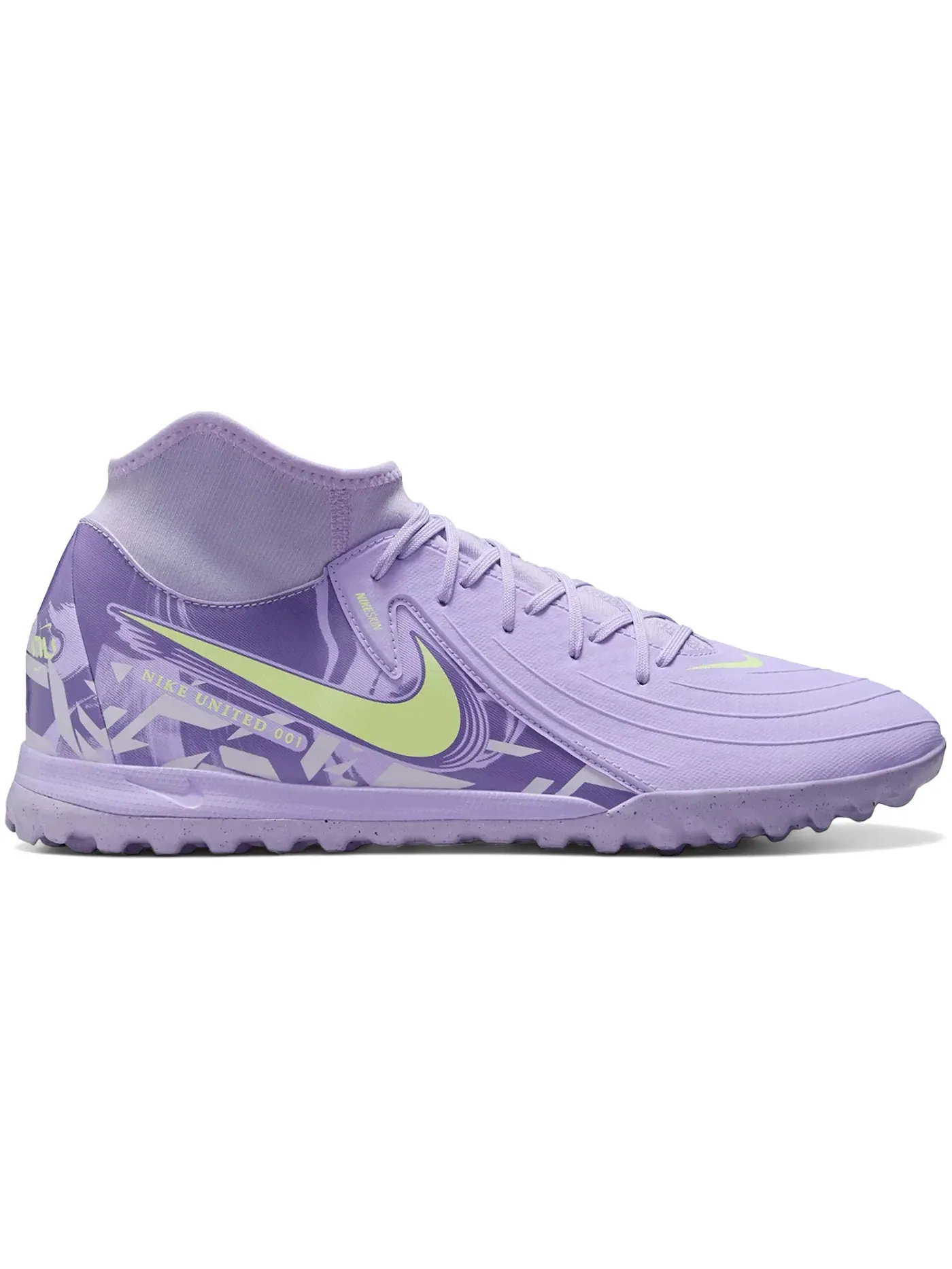 Мужские бутсы Nike Phantom Luna 2 Academy TF — изображение 1 из 1, фиолетовый