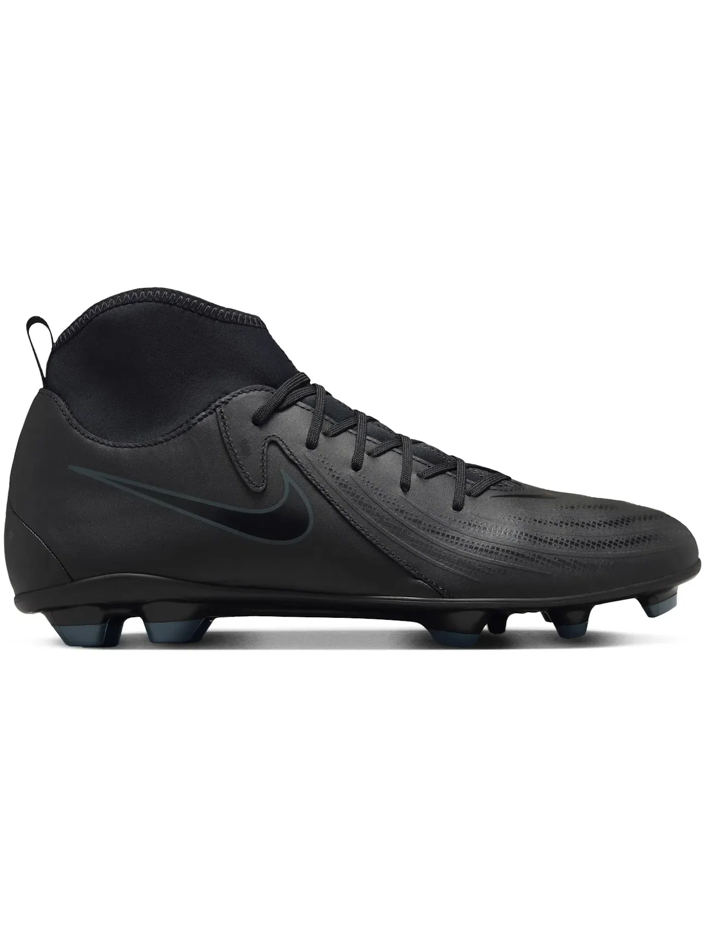 Мужские бутсы с высоким верхом Nike Phantom Luna 2 Club MG — изображение 1 из 1, черный/глубокий/черный