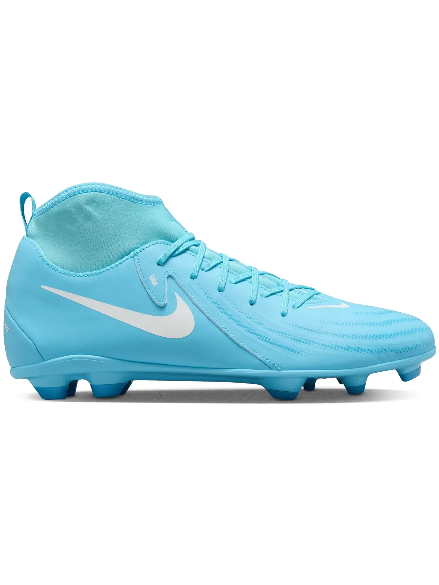 Мужские бутсы с высоким верхом Nike Phantom Luna 2 Club MG High — изображение 1 из 1, синий белый