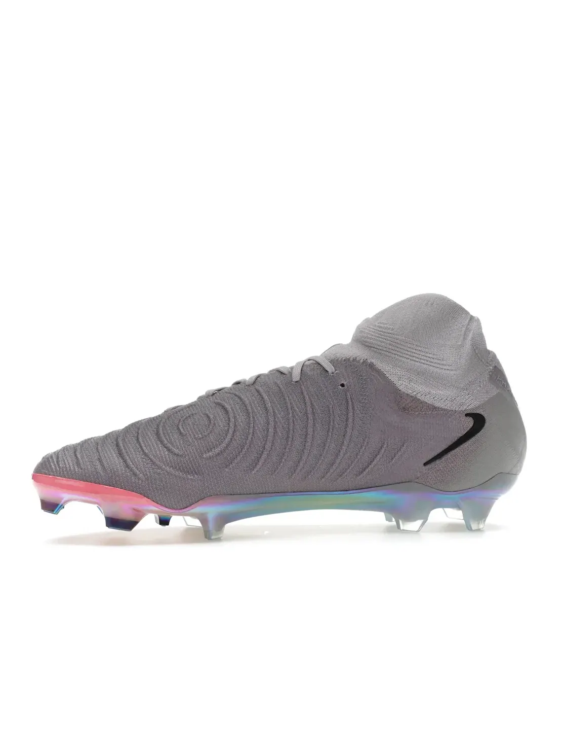 Мужские бутсы с высоким верхом Nike Phantom Luna 2 Elite AS FG High — изображение 3 из 4, серый черный