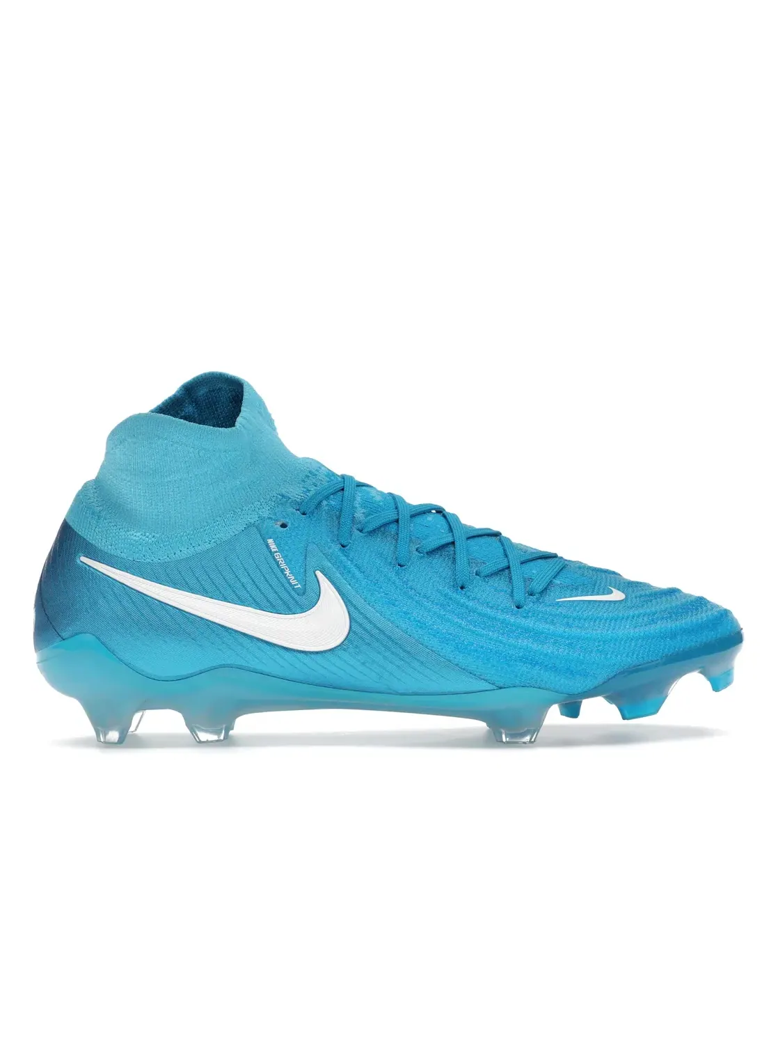 Мужские бутсы с агрессивным шипованным расположением Nike Phantom Luna 2 Elite FG — изображение 1 из 4, синий/белый