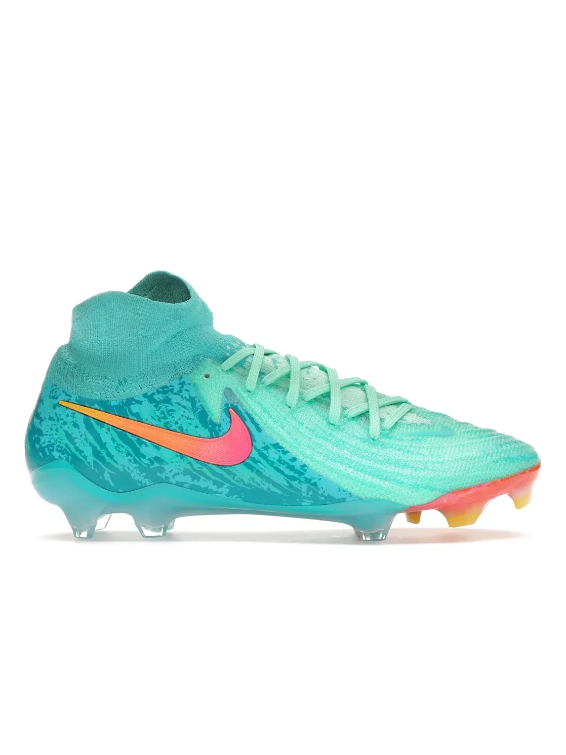 Мужские бутсы с длинным рукавом Nike Phantom Luna 2 Elite LV8 FG — изображение 1 из 3, зеленый/черный
