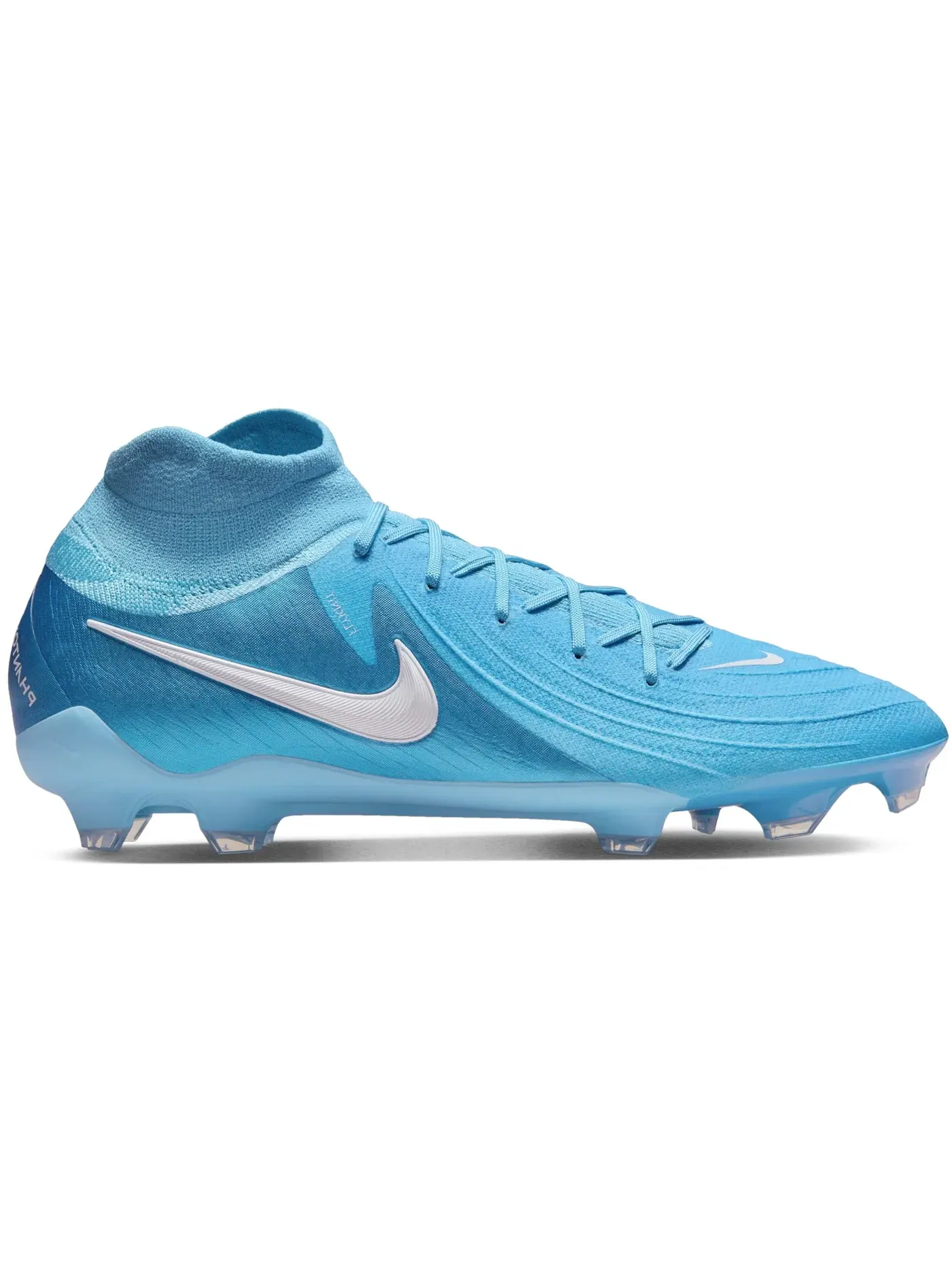 Мужские бутсы с высоким верхом Nike Phantom Luna 2 Pro FG — изображение 1 из 1, синий белый
