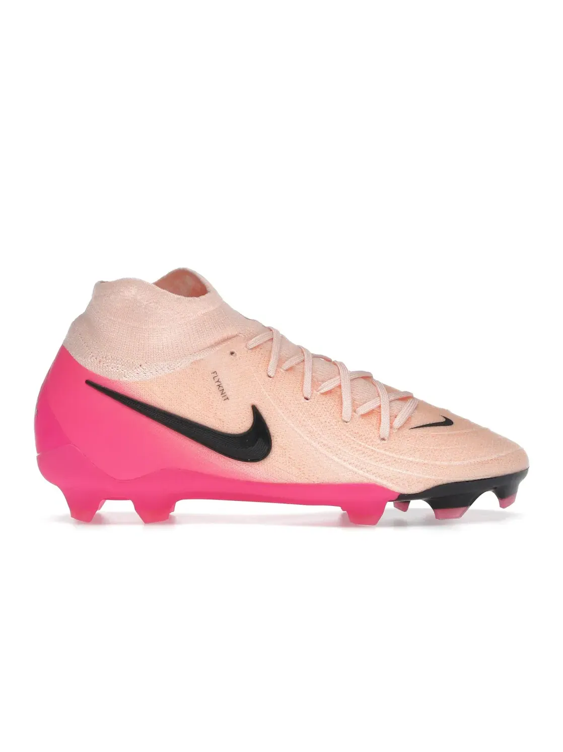 Мужские бутсы с высоким верхом Nike Phantom Luna 2 Pro FG — изображение 1 из 4, розовый/черный