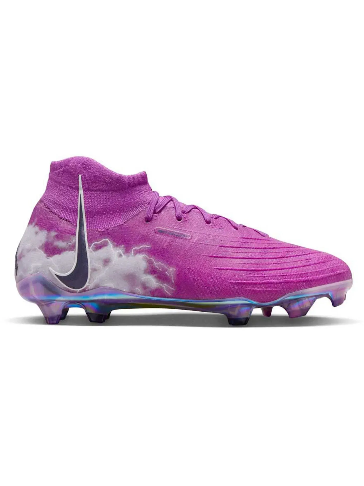 Женские бутсы с фиксированным грунтозацепом Nike Phantom Luna Elite SE FG, Fuchsia Dream/Barely Grape — изображение 1 из 1