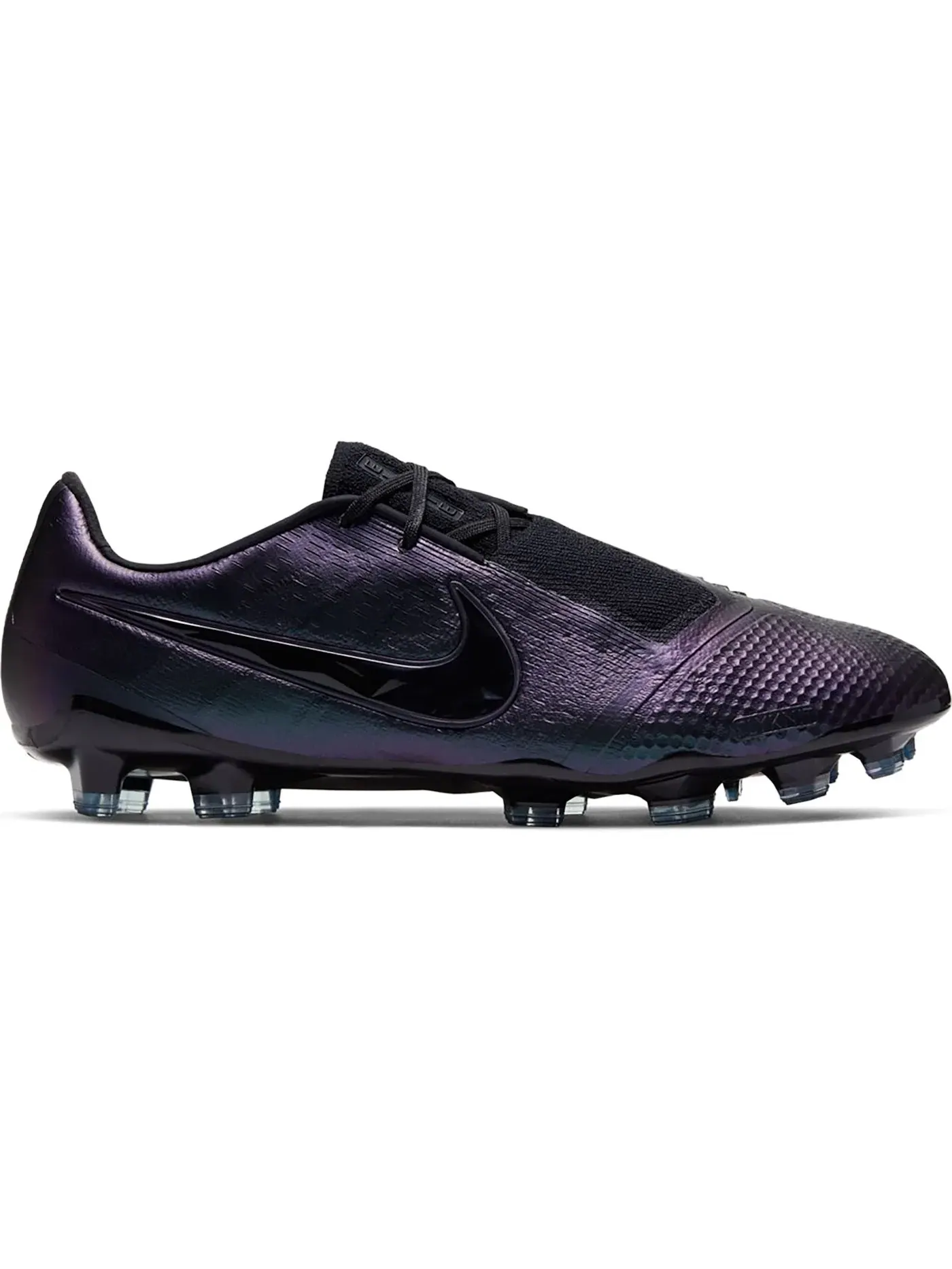 Мужские бутсы фиксированные с шипами Nike Phantom Venom Elite FG — изображение 1 из 1, черный/черный