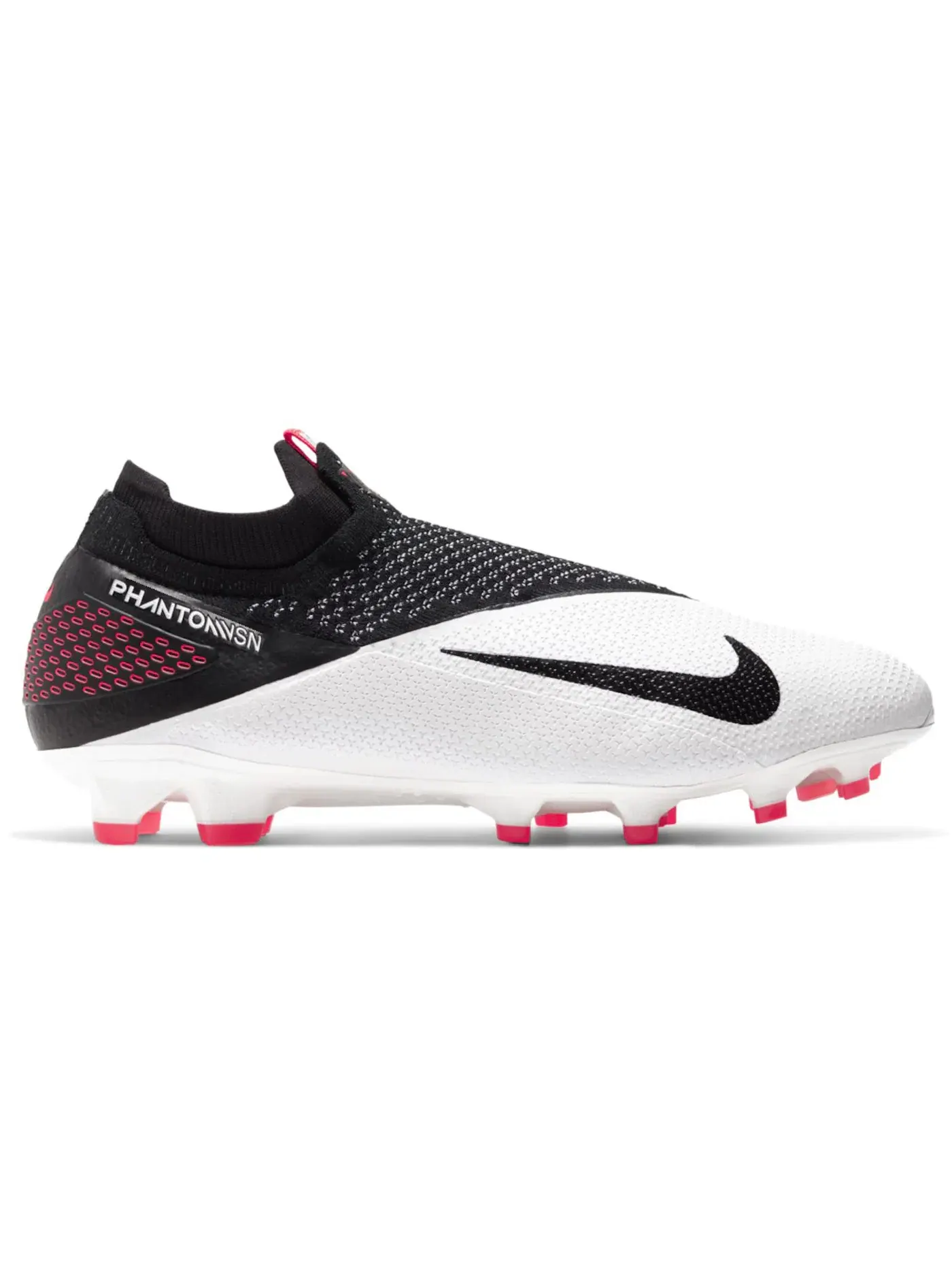 Мужские бутсы с динамической посадкой Nike Phantom Vision 2 Elite Dynamic Fit FG — изображение 1 из 1, белый//черный