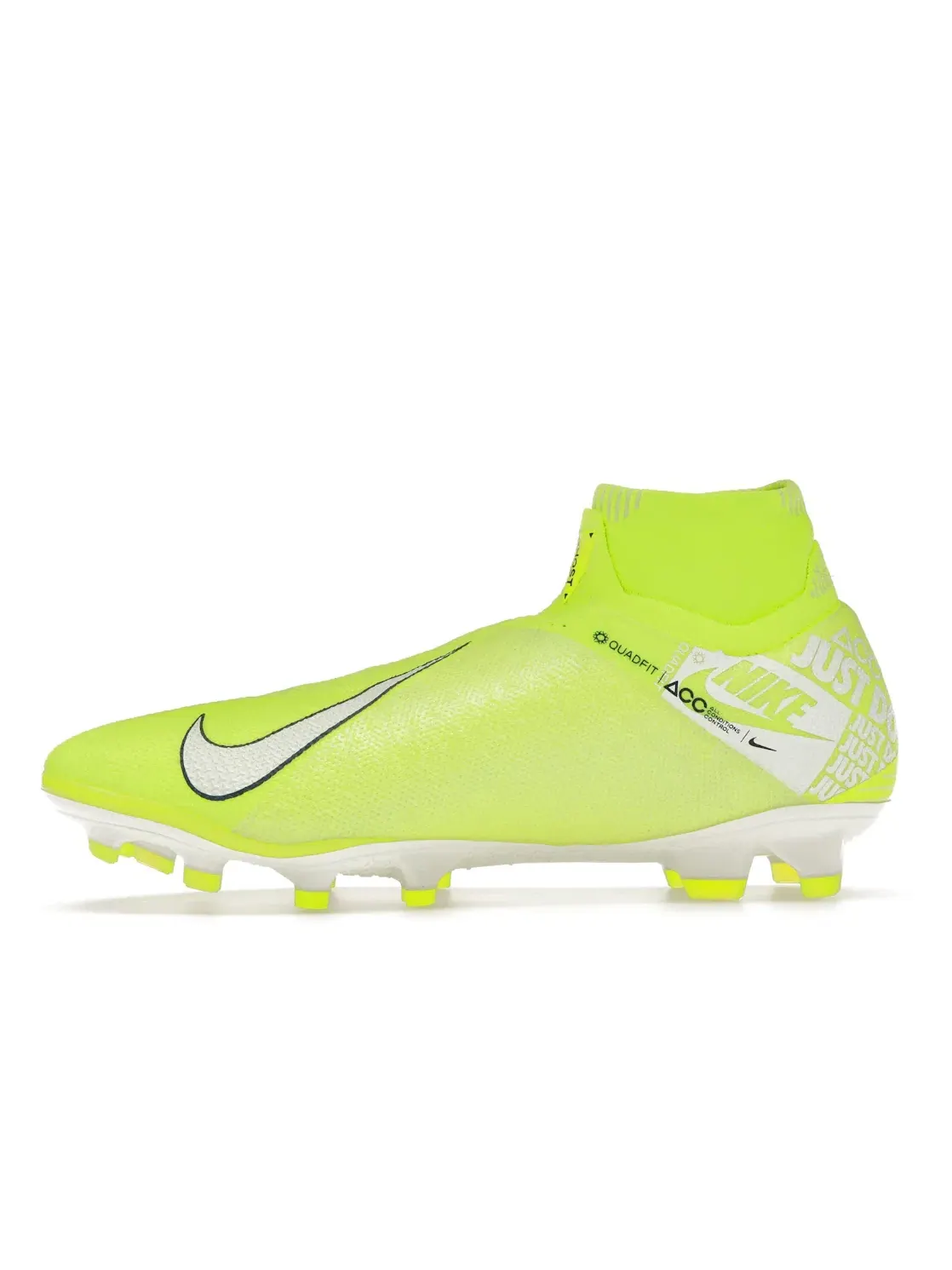 Мужские бутсы Nike Phantom Vision Elite DF FG — изображение 2 из 3, белый