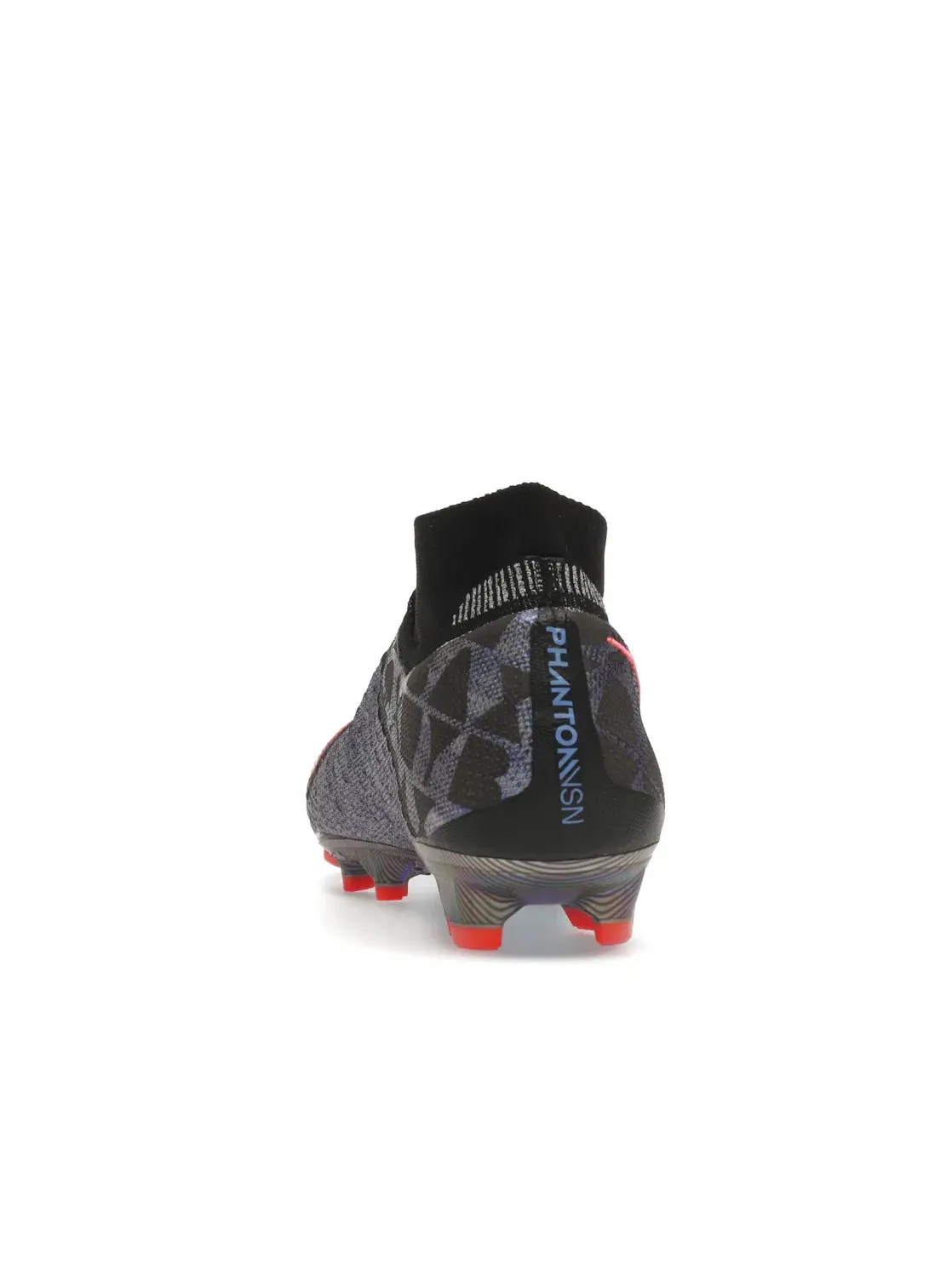 Мужские бутсы с высоким верхом Nike Phantom Vision Elite Dynamic Fit FG — изображение 4 из 4, белый/яркий-синий-черный