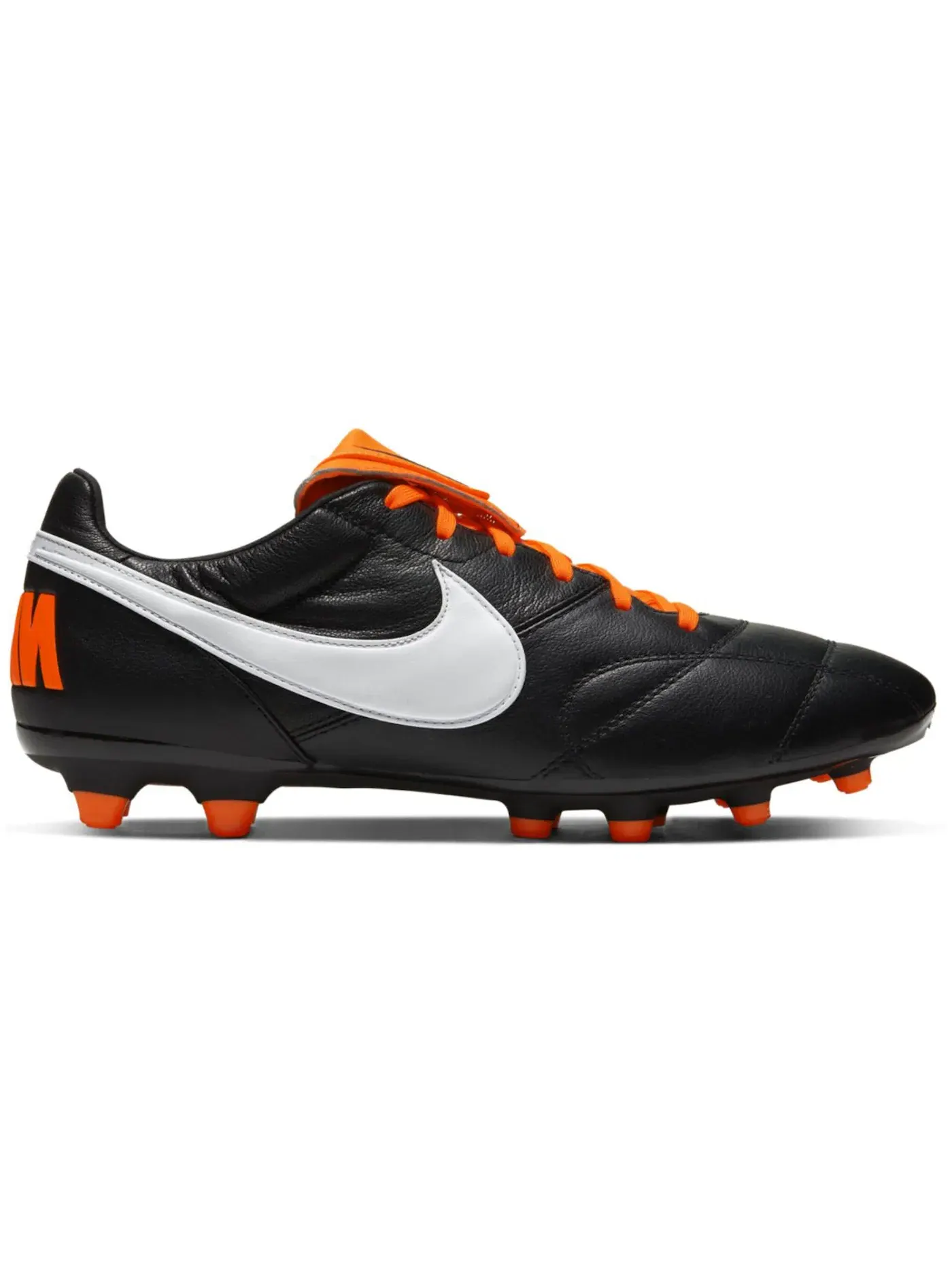 Мужские бутсы с длинным рукавом Nike Premier 2 FG Nike — изображение 1 из 1, черный/белый/оранжевый