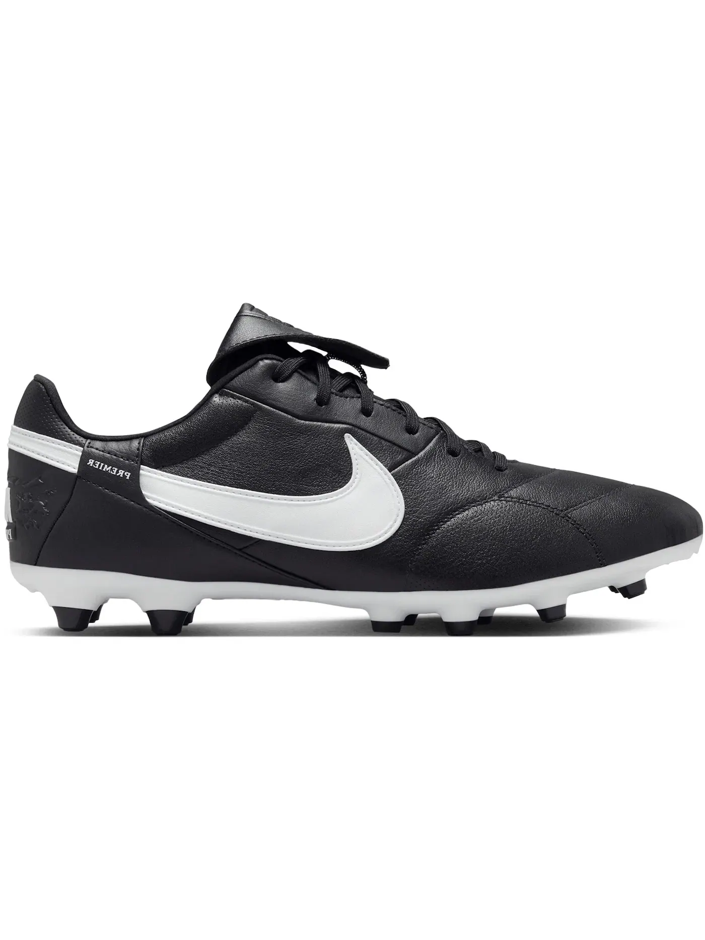 Мужские бутсы Nike Premier 3 FG — изображение 1 из 1, черный/белый