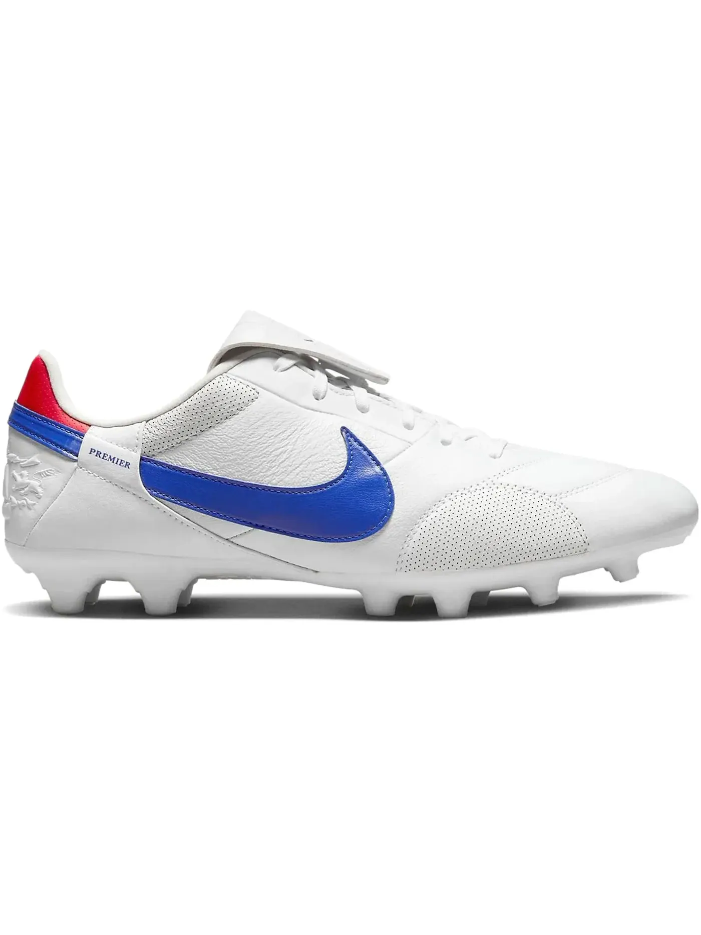 Мужские бутсы с длинным рукавом Nike Premier 3 FG — изображение 1 из 1, белый/красный