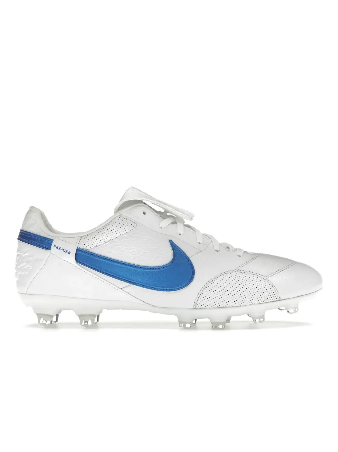Мужские бутсы с длинным рукавом Nike Premier 3 FG — изображение 1 из 4, белый синий