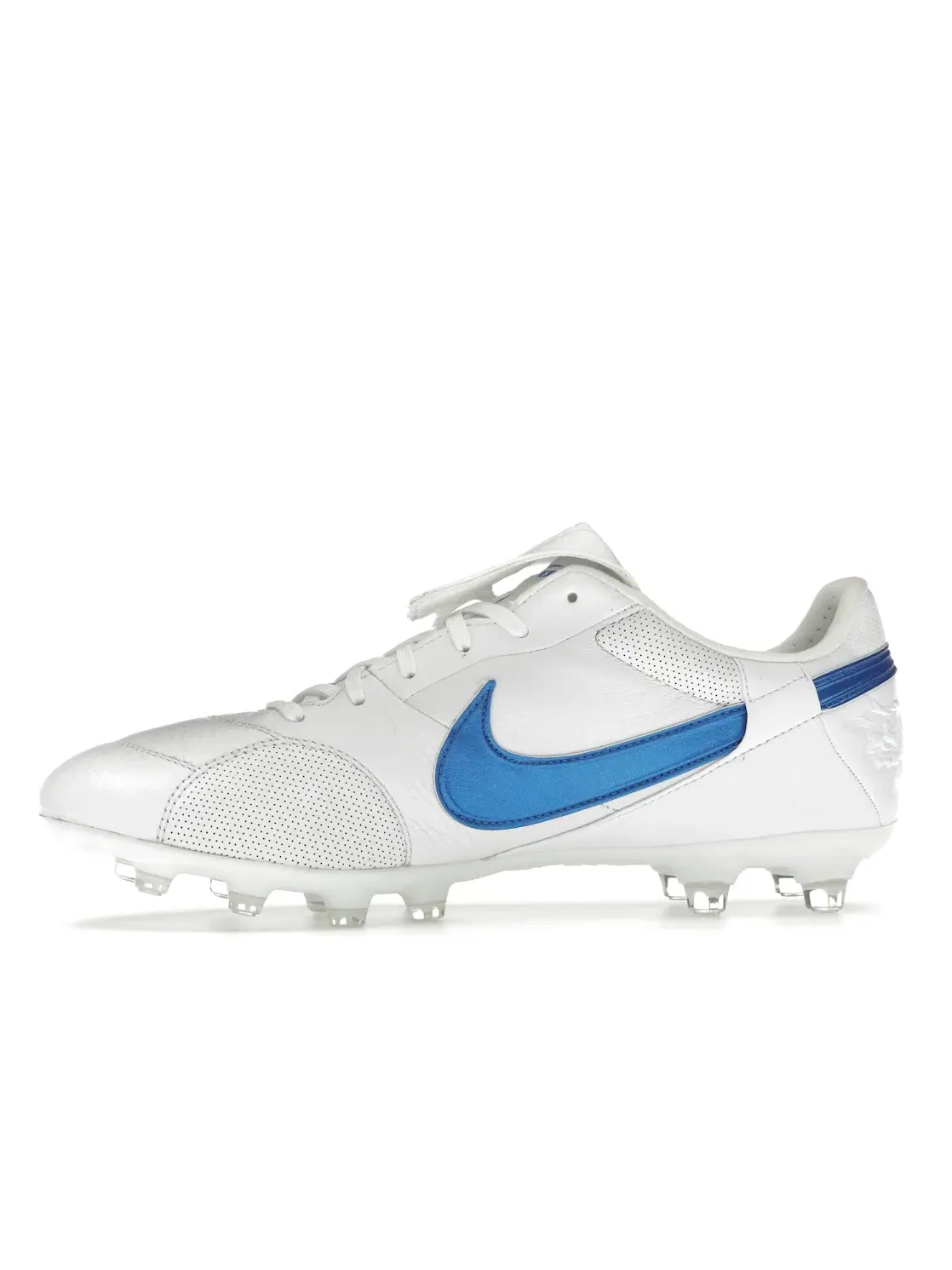 Мужские бутсы с длинным рукавом Nike Premier 3 FG — изображение 3 из 4, белый синий