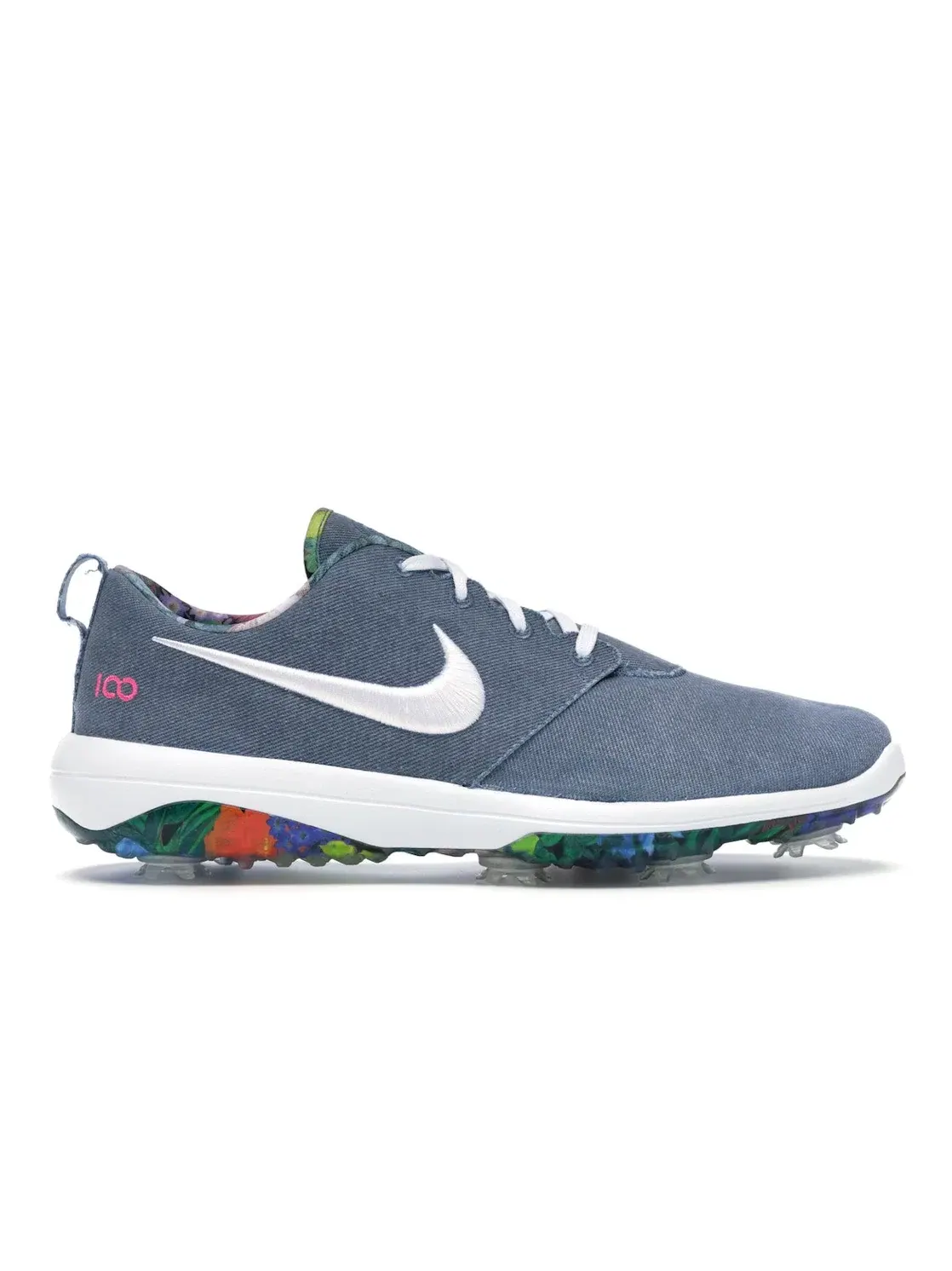 Мужские бутсы Nike Roshe G Tour — изображение 1 из 4, белый/-розовый-белый