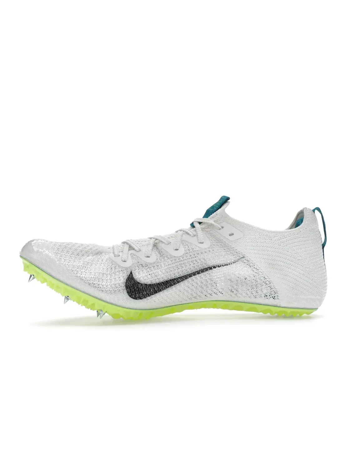 Мужские шиповки для бега Nike Superfly Elite 2 — изображение 3 из 4, белый/яркий/зеленый