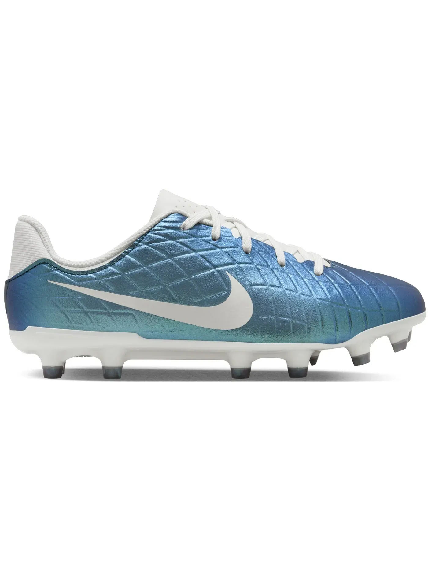Детские бутсы Nike Tiempo Emerald Legend 10 Academy FG/MG, Dark Atomic Teal/Sail — изображение 1 из 1