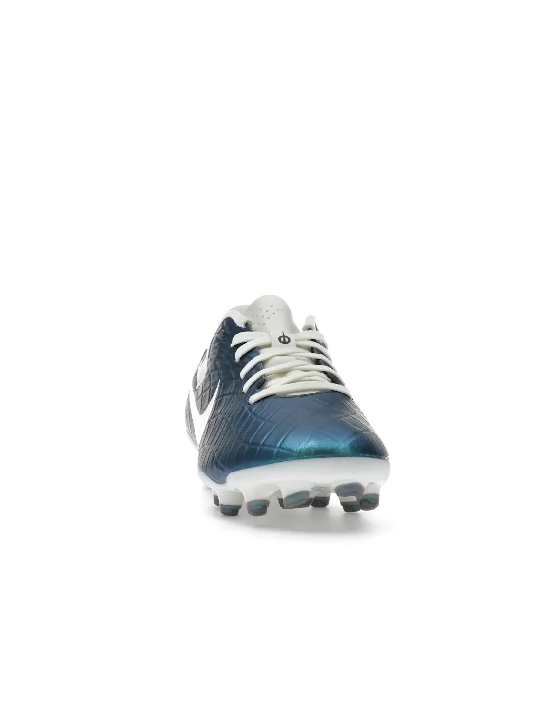 Мужские бутсы с твердым покрытием Nike Tiempo Emerald Legend 10 Academy FG/MG, Dark Atomic Teal Sail — изображение 2 из 4