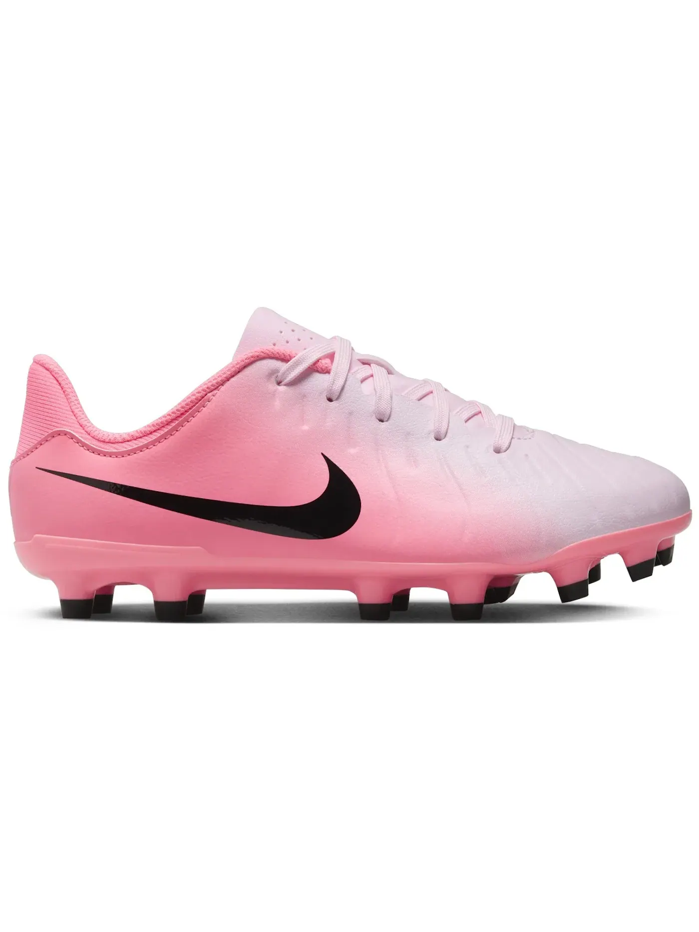 Детские бутсы Nike Tiempo Legend 10 Academy MG — изображение 1 из 1, розовый черный
