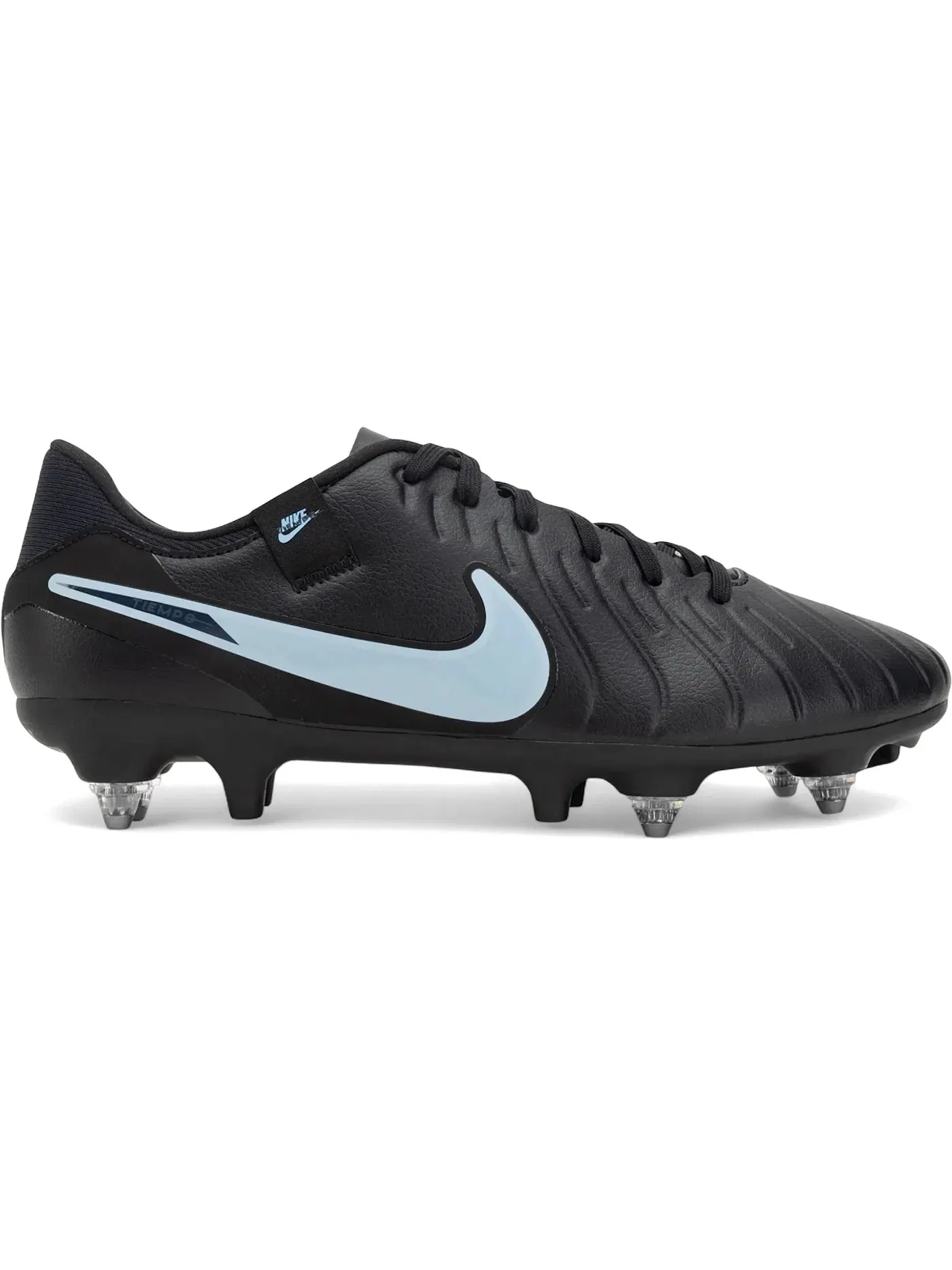 Мужские бутсы с длинным рукавом Nike Tiempo Legend 10 Academy SG-Pro AC Shadow Pack — изображение 1 из 1, черный/черный