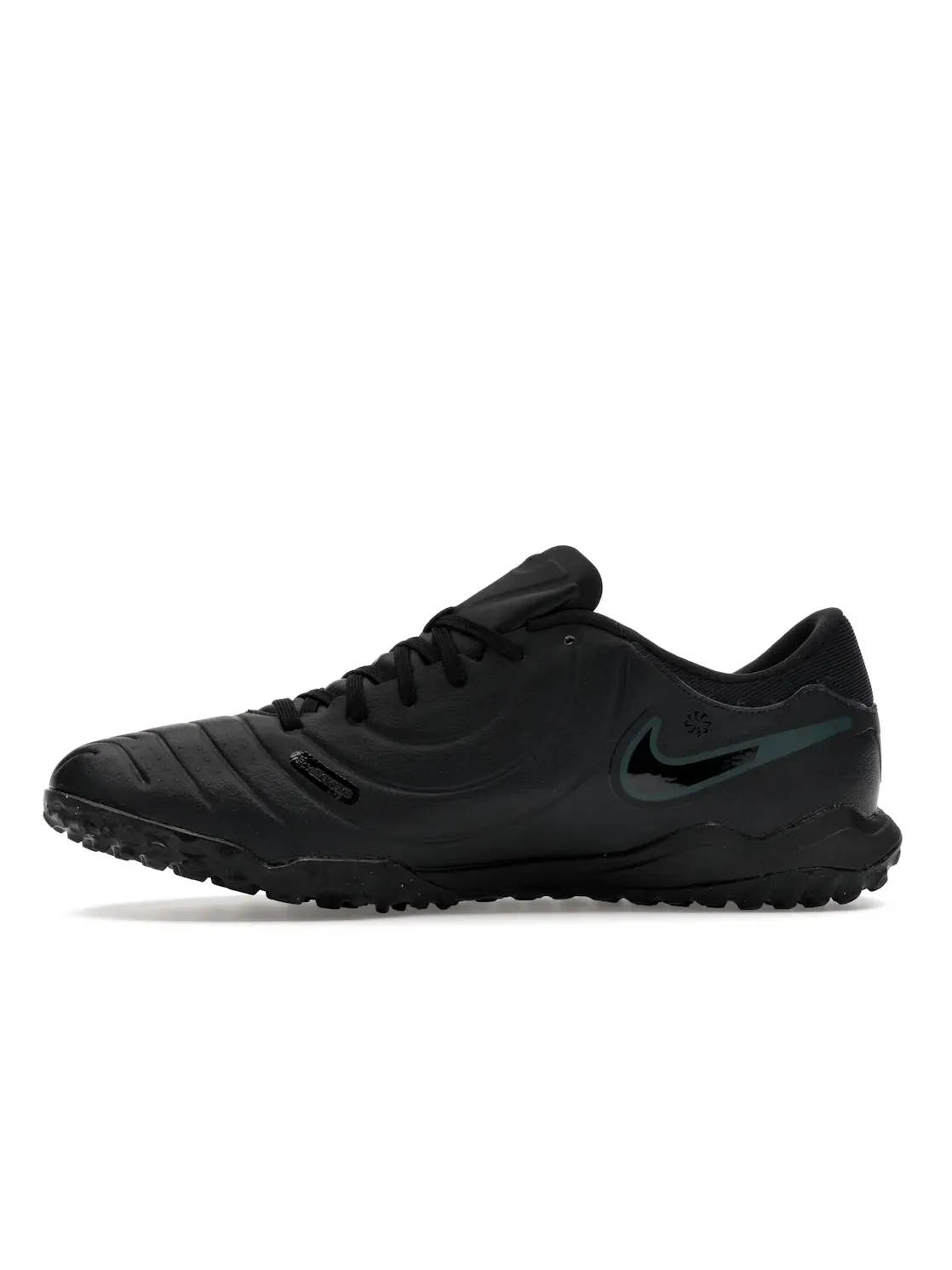 Мужские бутсы с синтетическим верхом Nike Tiempo Legend 10 Academy TF — изображение 3 из 4, черный/глубокий/черный