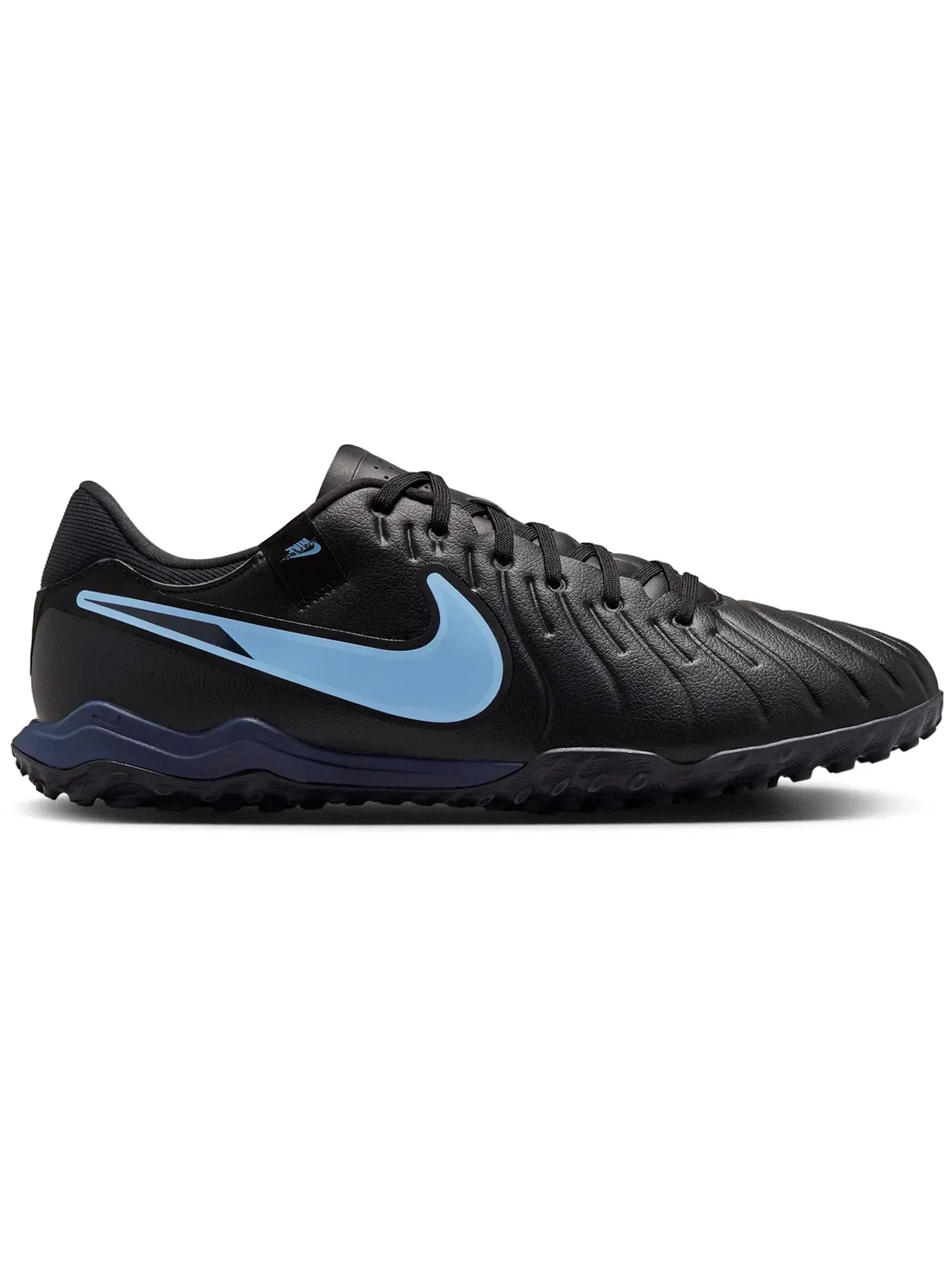 Мужские бутсы для футбола на синтетике Nike Tiempo Legend 10 Academy TF — изображение 1 из 1, черный/черный