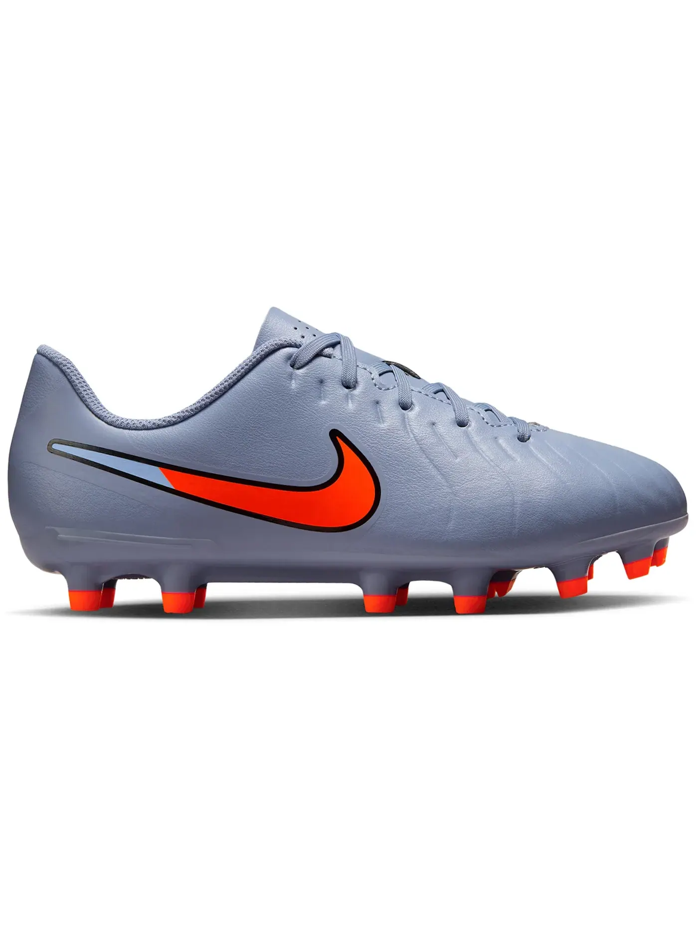 Детские бутсы с пряжкой Nike Tiempo Legend 10 Club MG — изображение 1 из 1, синий/черный