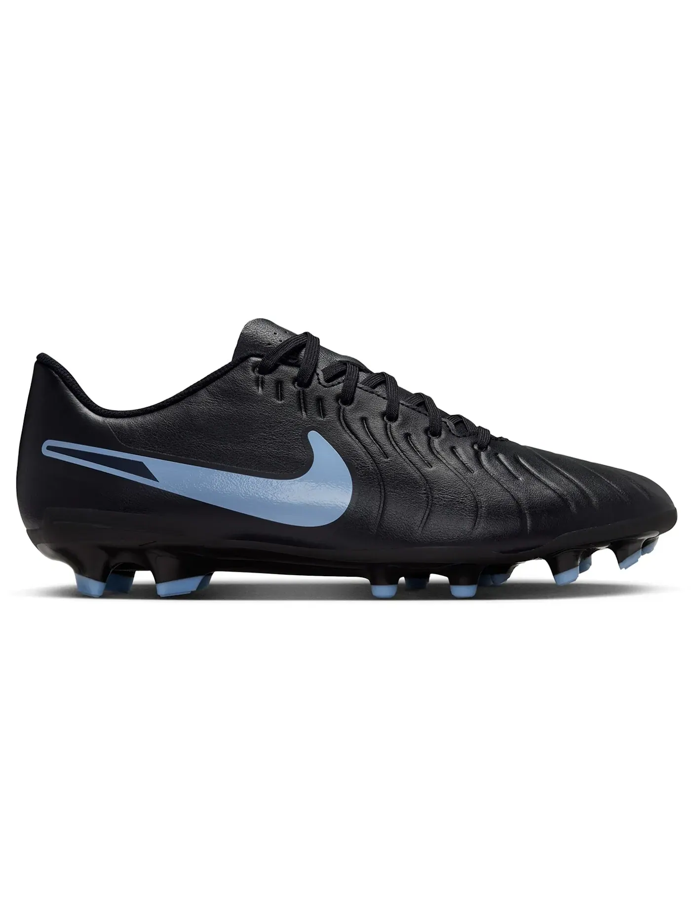 Мужские бутсы с длинным рукавом Nike Tiempo Legend 10 Club MG — изображение 1 из 1, черный/черный