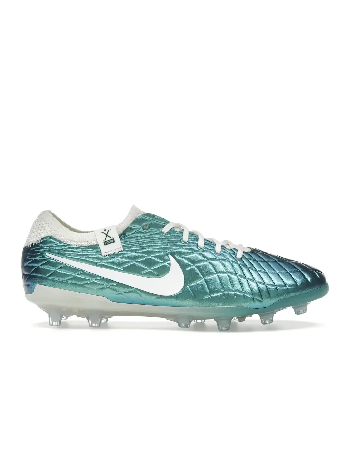 Мужские бутсы с мягким верхом Nike Tiempo Legend 10 Elite AG-Pro, Dark Atomic Teal/Sail — изображение 1 из 4